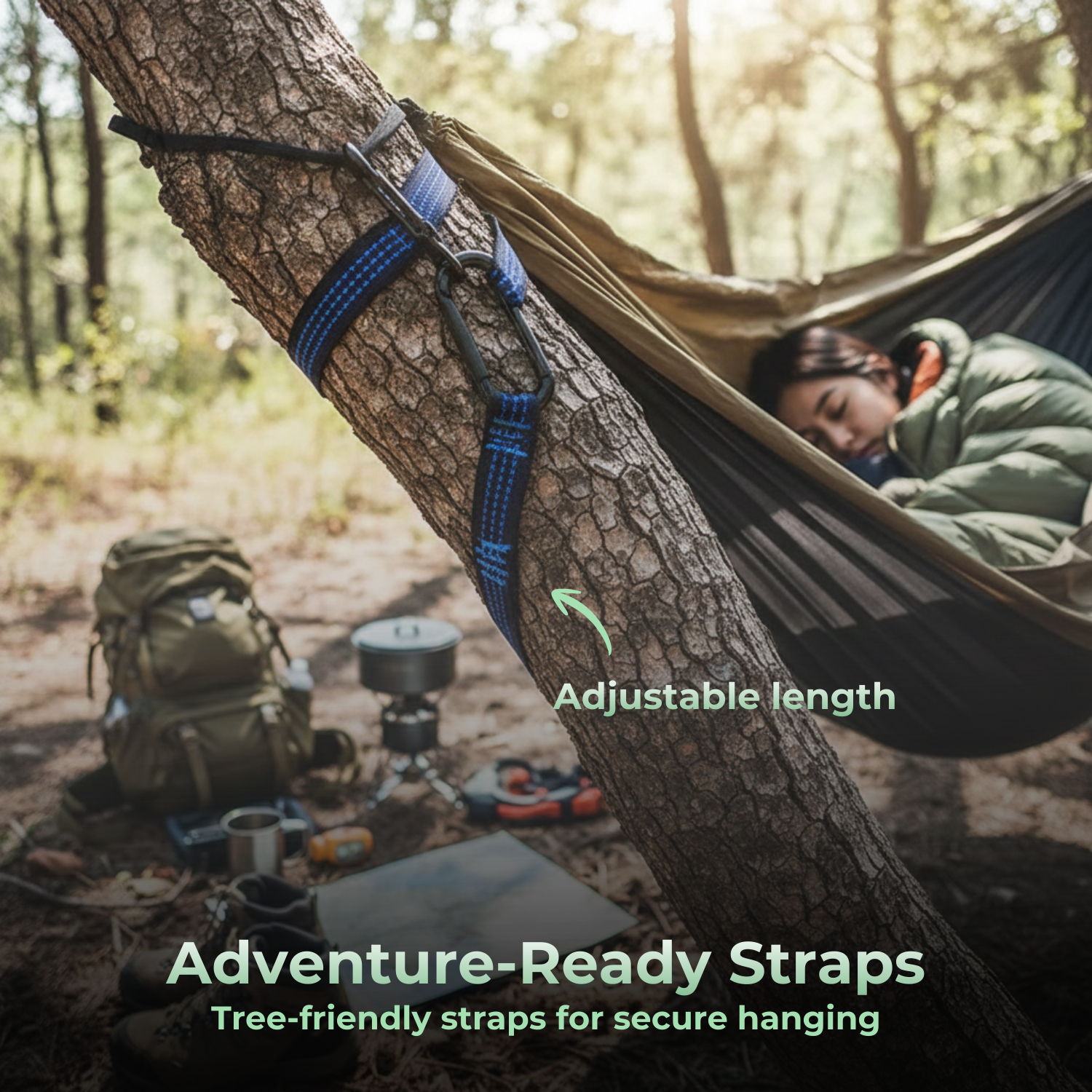 SkyNest™ Double Travel Hammock