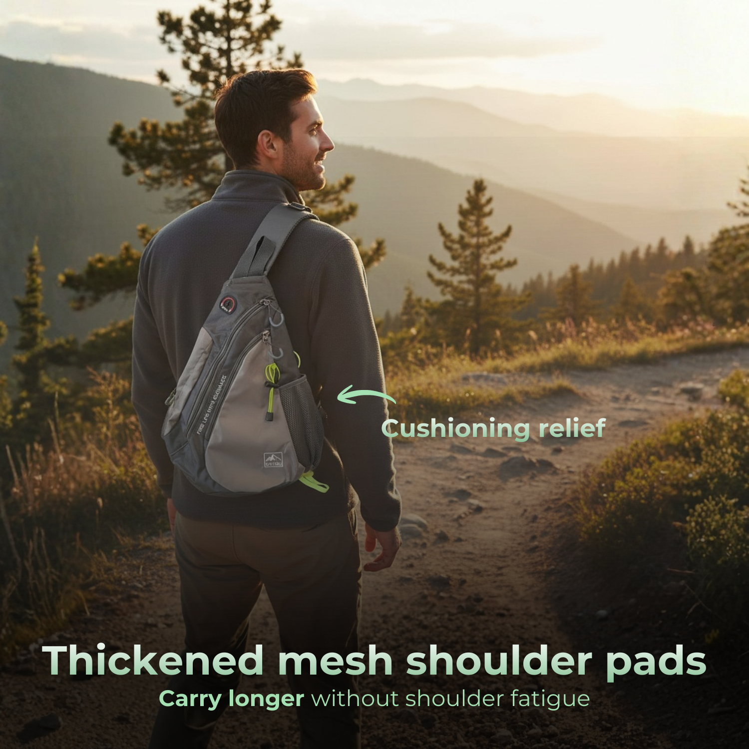 PeakMaster™ Unisex Hiking Crossbody Bag