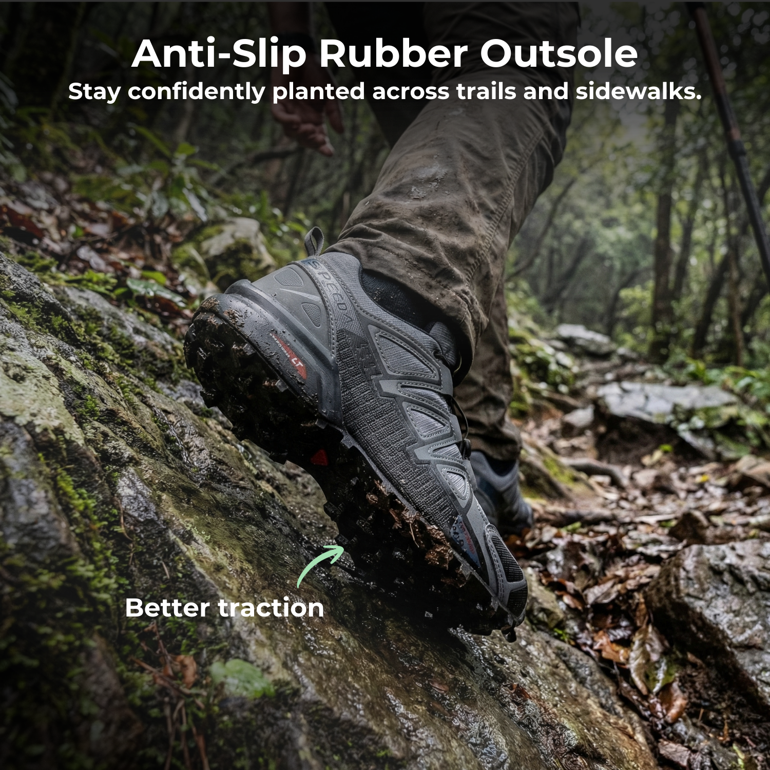 OrthoStride Aero — Orthopedic Hiking Shoes for Pain-Free Steps & Natural Support (Unisex)