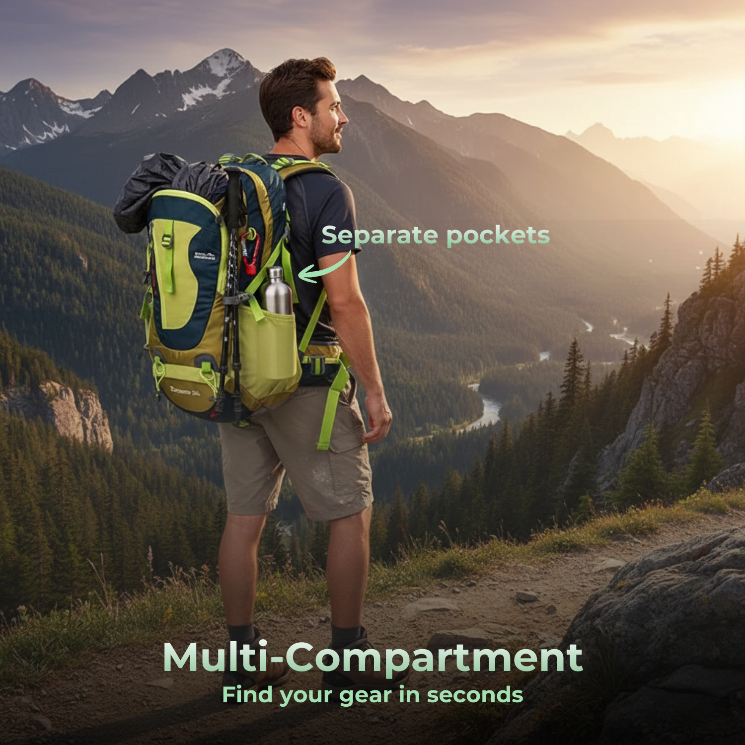SummitHaul™ 35L Tactical Travel Backpack