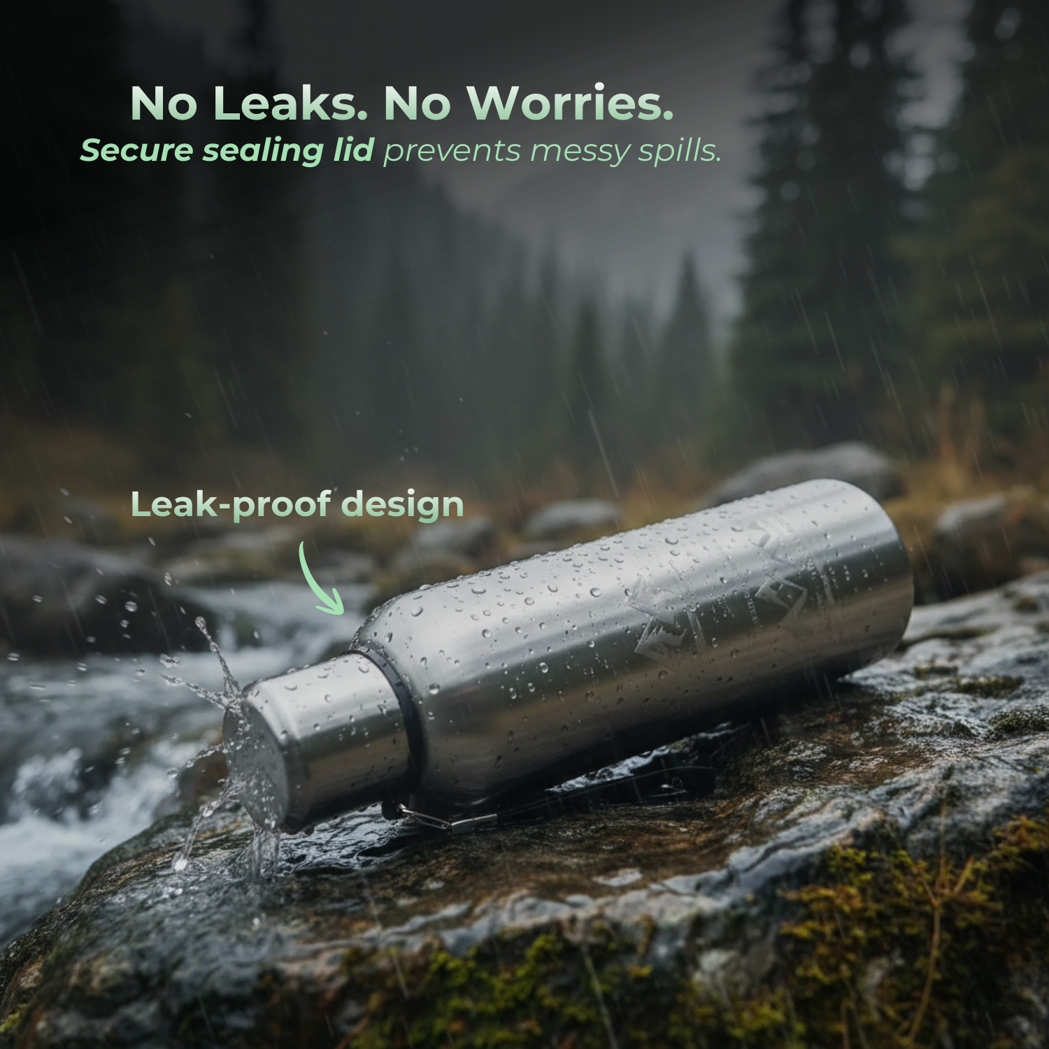 StainlessPro™ Large-Capacity Insulated Outdoor Bottle