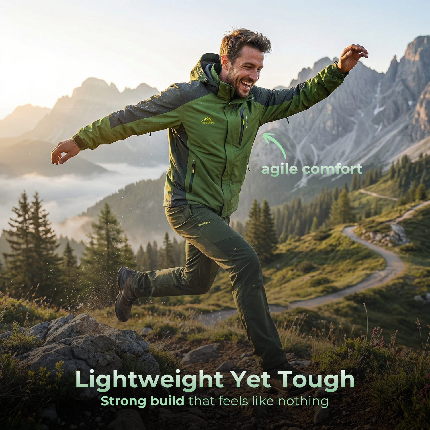 TrekArmor™ All-Season Hiking Set for Men