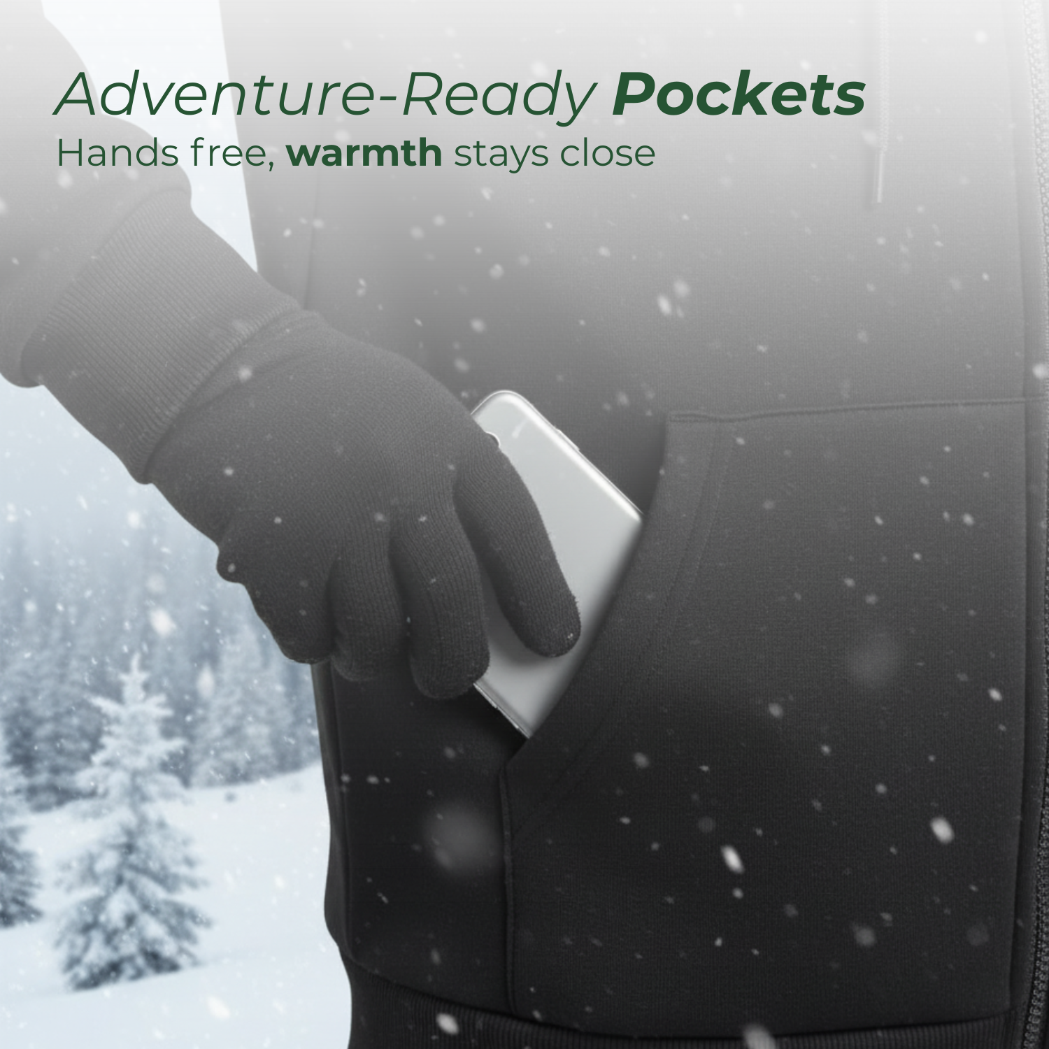 ThermoGear™ Men’s Heated Thermal Winter Hoodie