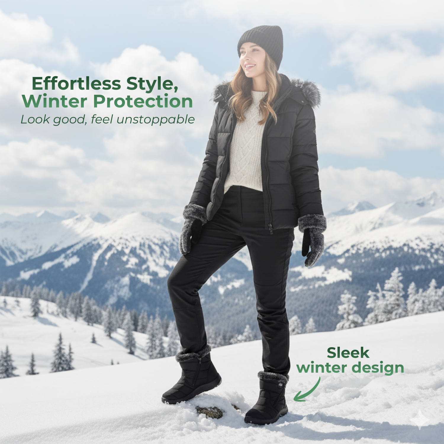 FrostTrek™ Women’s Waterproof Fleece-Lined Winter Boots