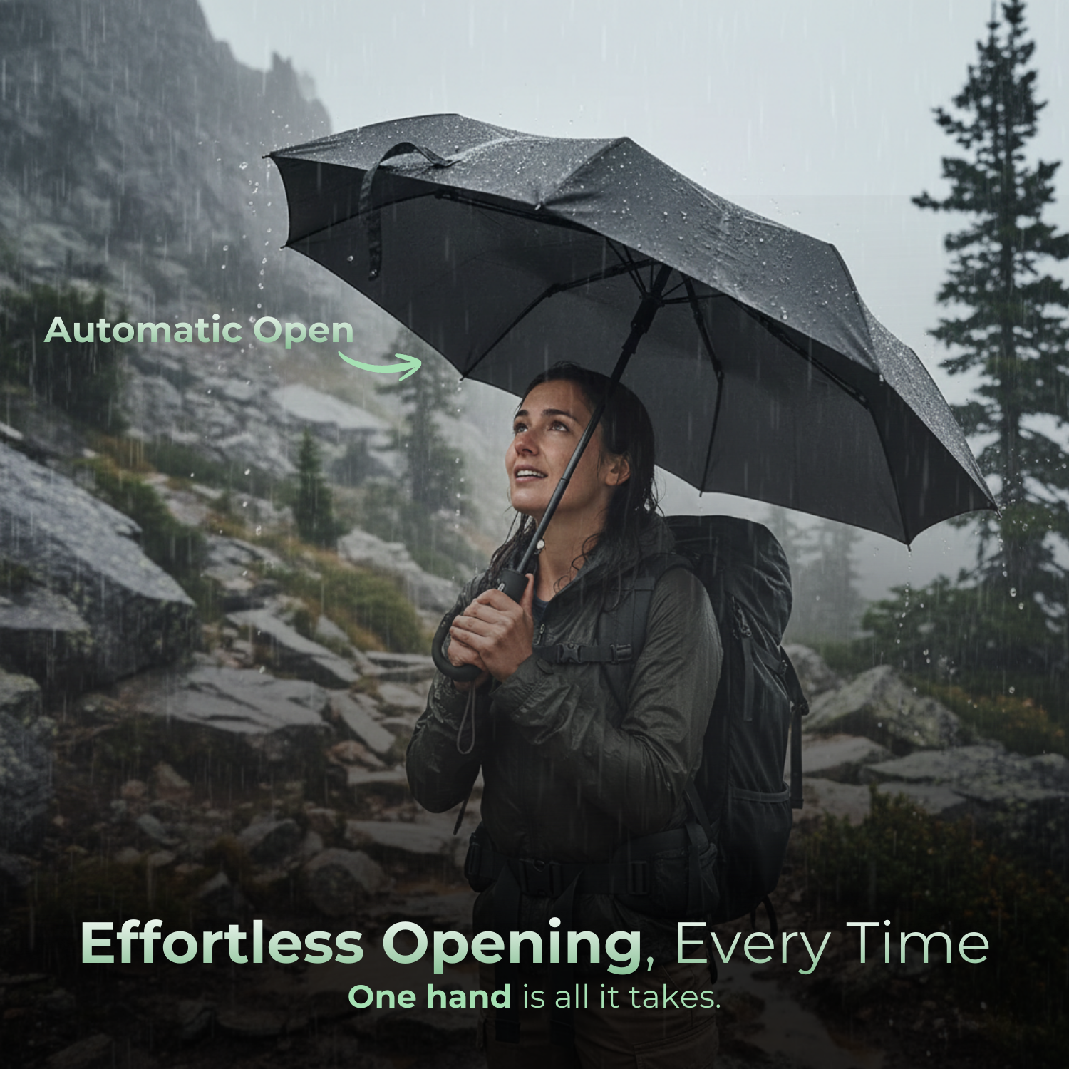 SkyShield™ Automatic Folding Umbrella