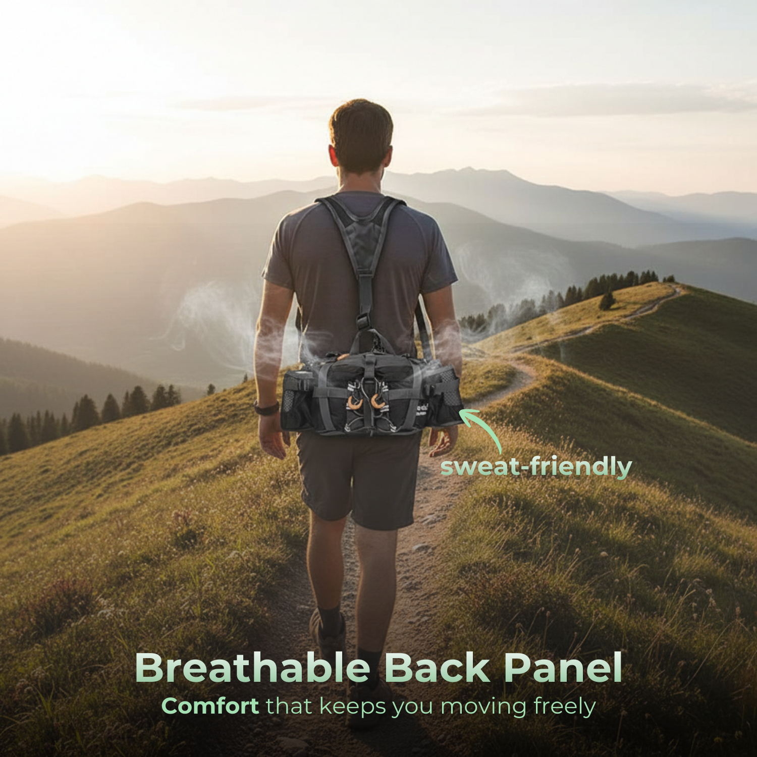 PeakQuest™ Unisex Outdoor Waist Bag