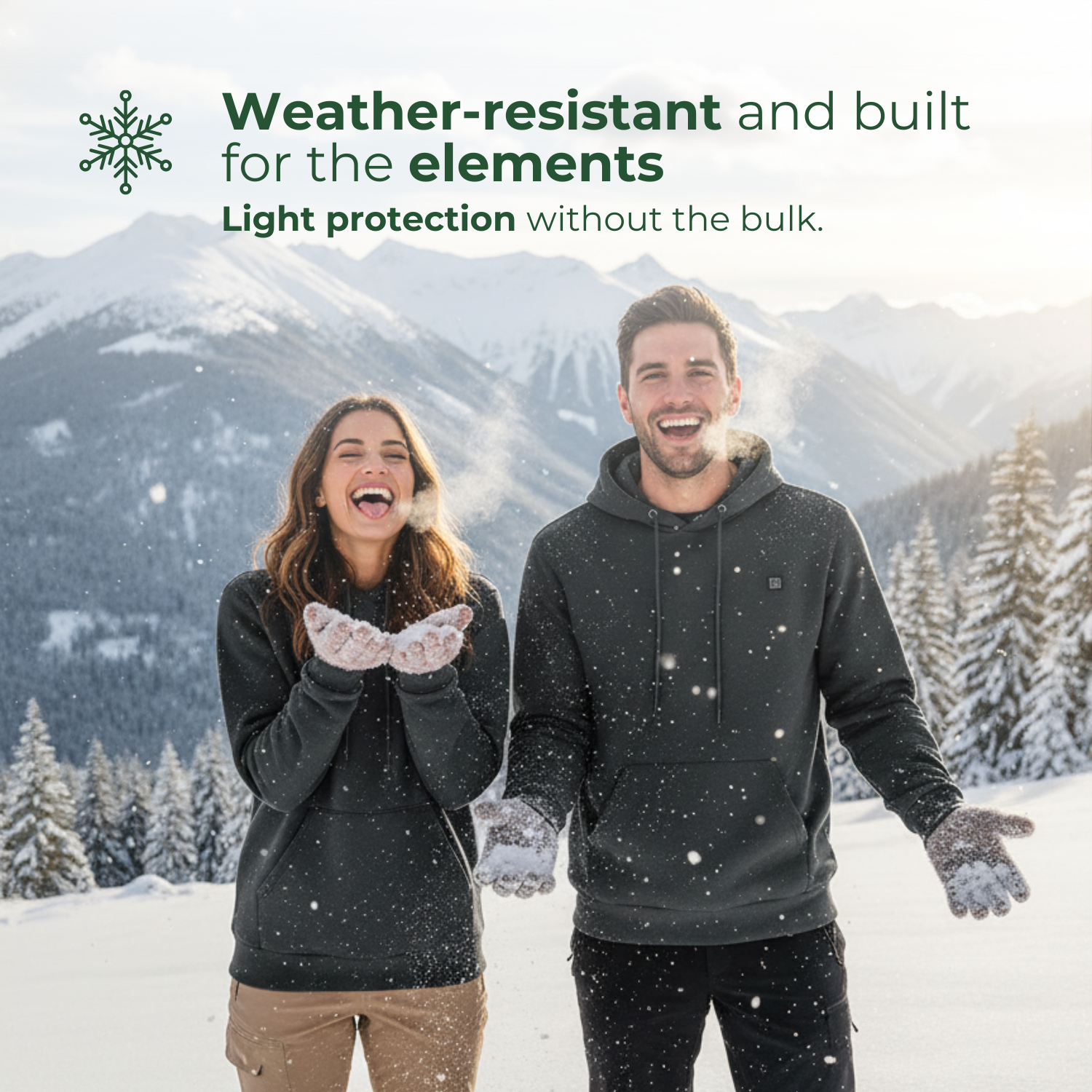 HeatFusion™ Unisex beheizter Winter-Hoodie