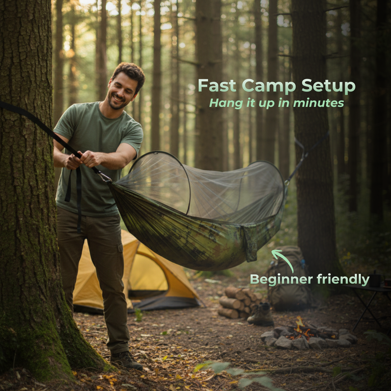 RelaxPro™ Ultimate Zwei-Personen-Hängematte