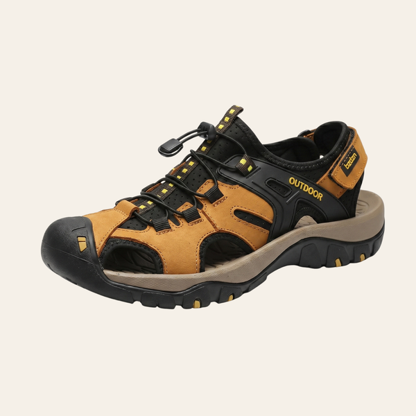 StrideGuard™ Men’s Closed-Toe Orthopedic Sandals