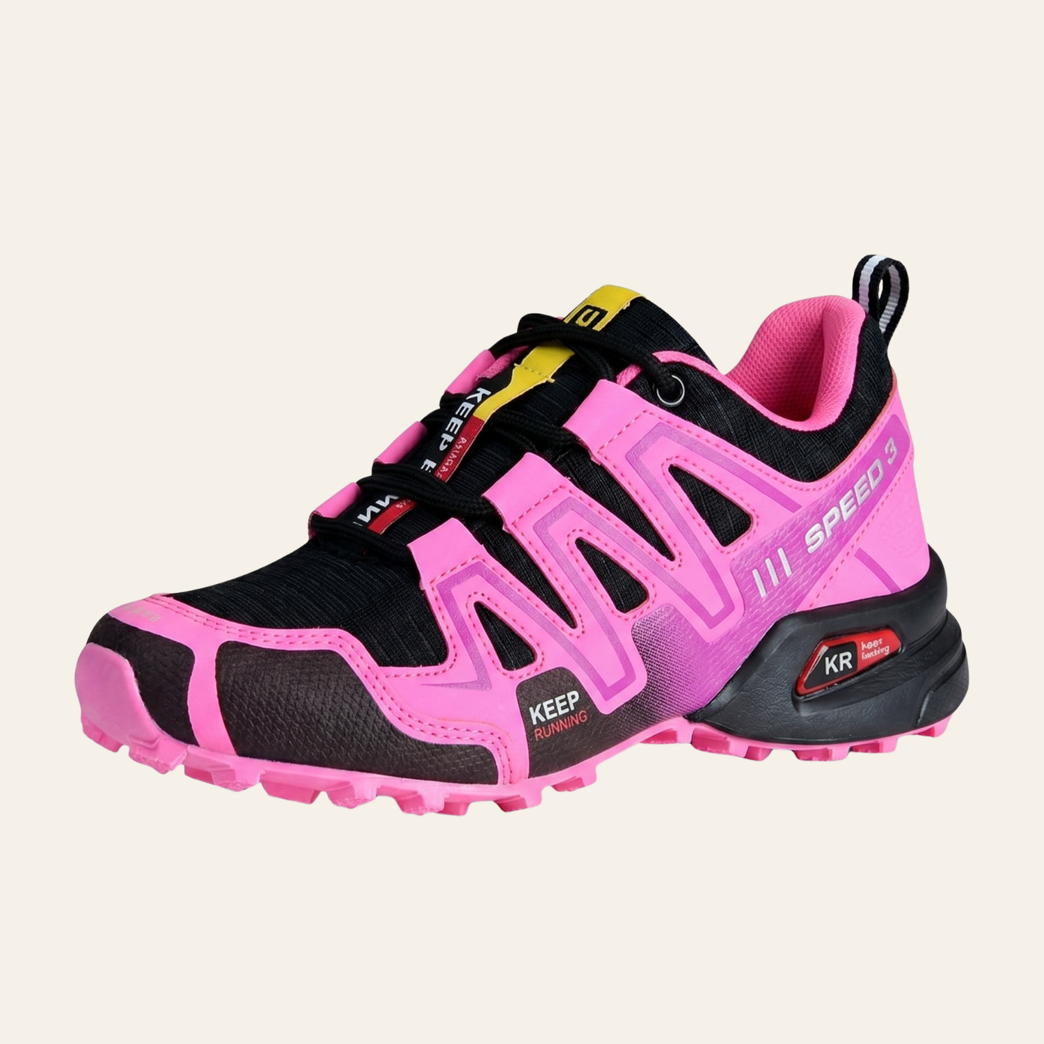 OrthoStride Obsidian — Orthopedic Hiking Shoes for Pain-Free Steps & Natural Support (Unisex)