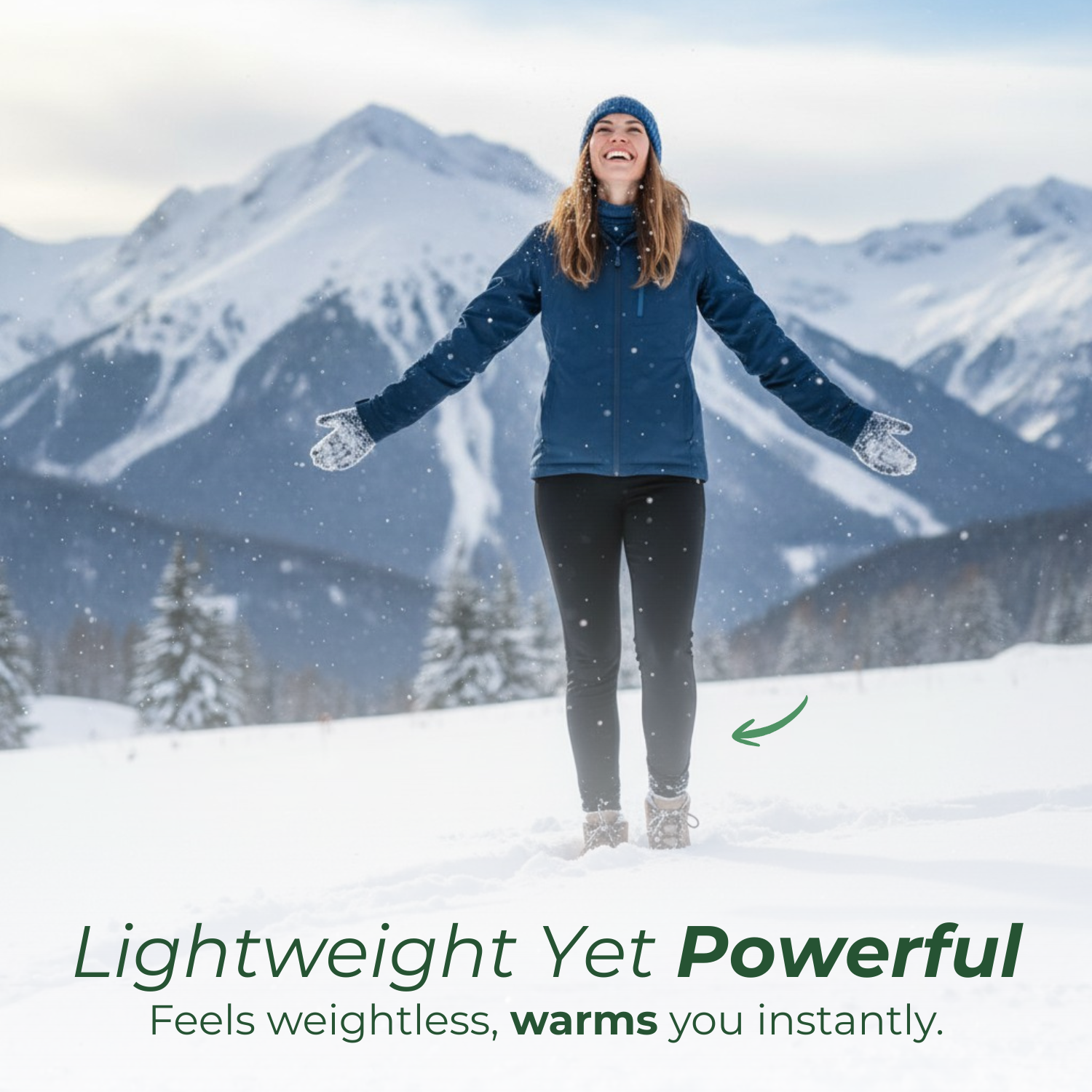 WarmFlex™ Beheizte Winter-Leggings für Frauen