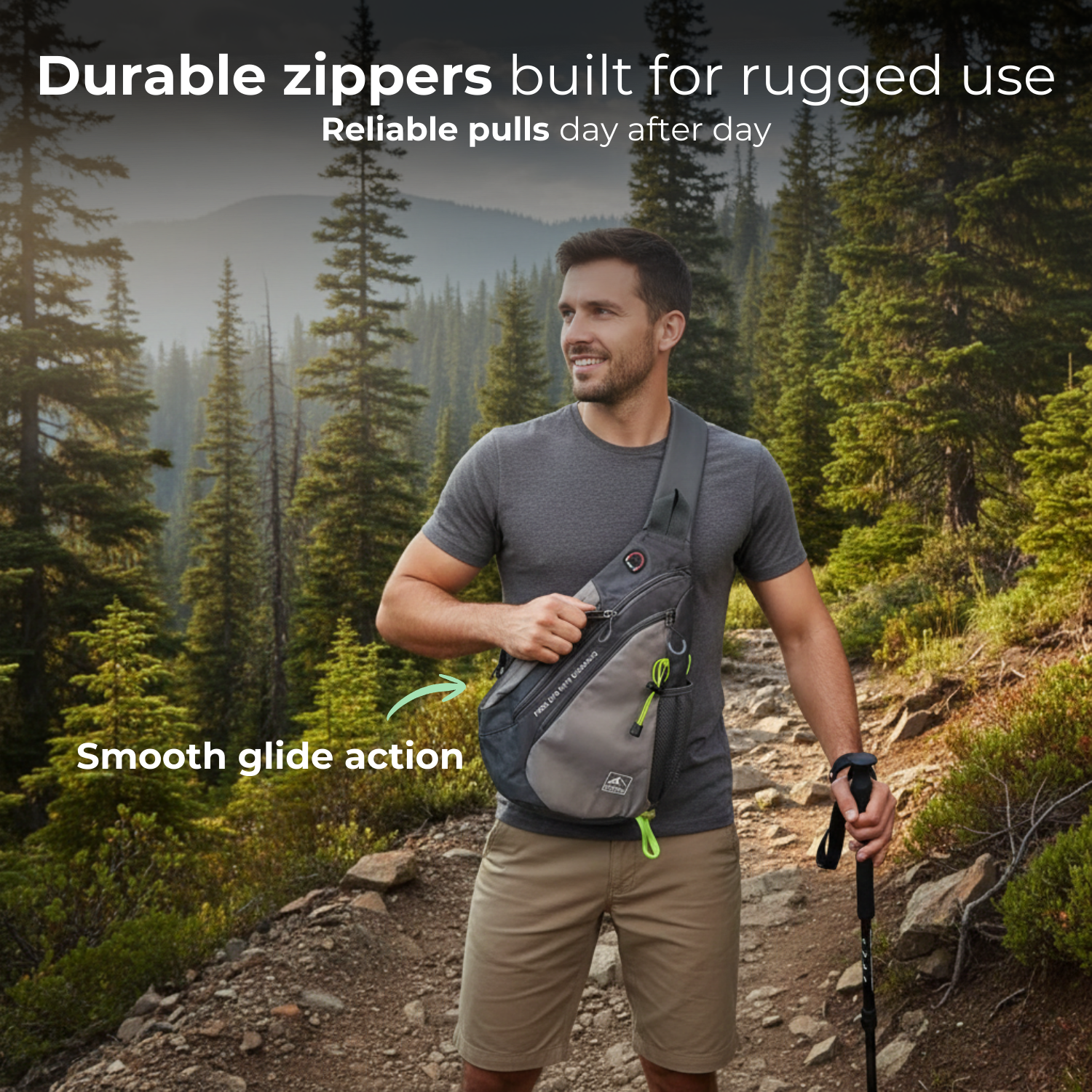 PeakMaster™ Unisex Hiking Crossbody Bag