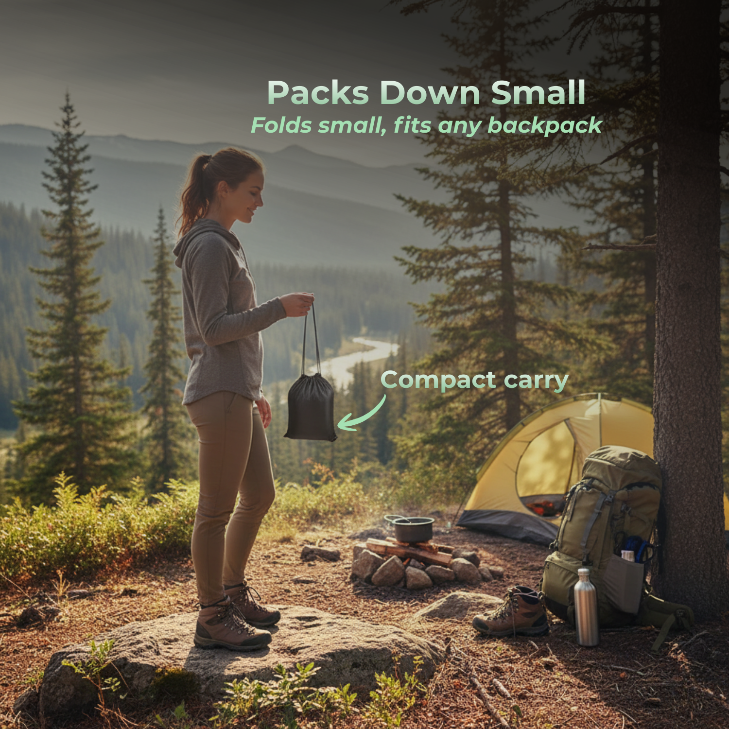 SkyNest™ Double Travel Hammock