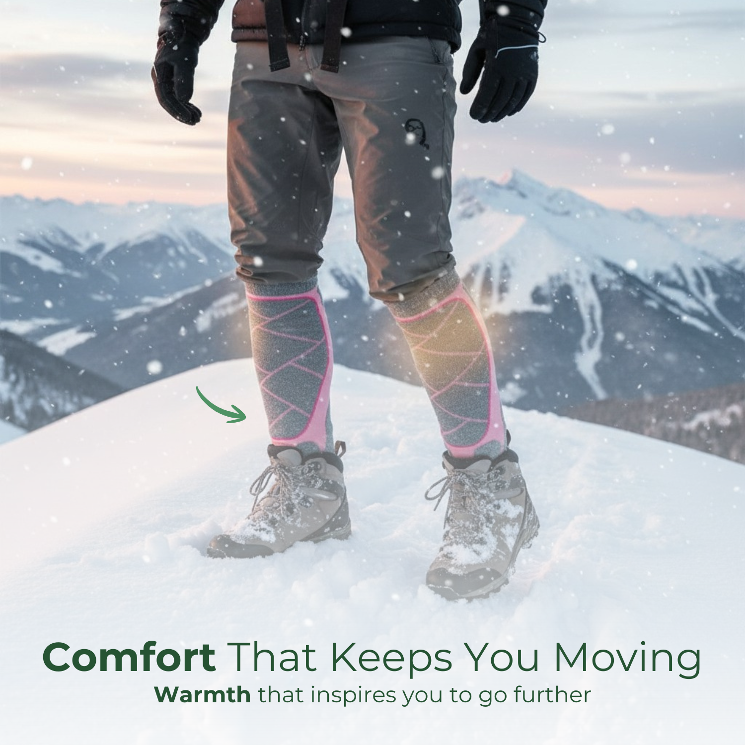HeatStride™ Unisex Heated Thermal Winter Socks
