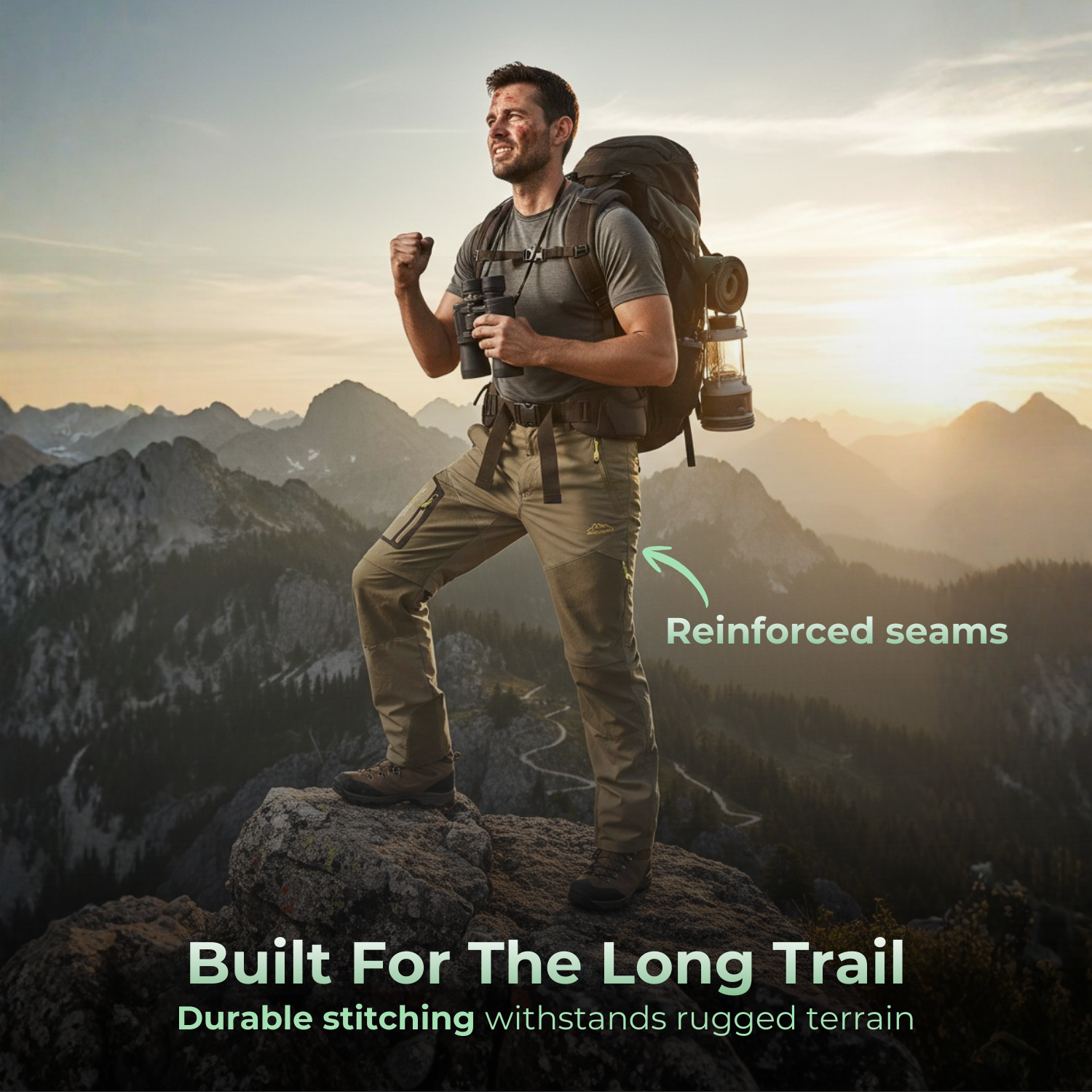 TerraVenture™ Men’s Convertible Quick-Dry Zip-Off Pants