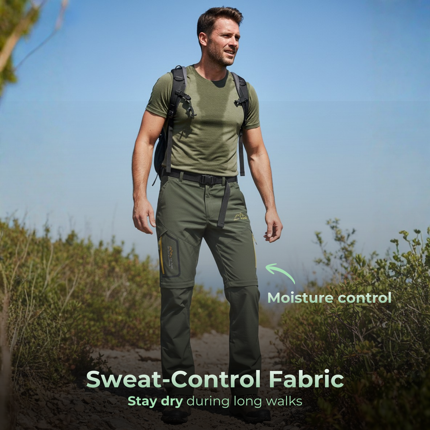 SummitCore™ Herren Cabrio Outdoor Cargo-Hose