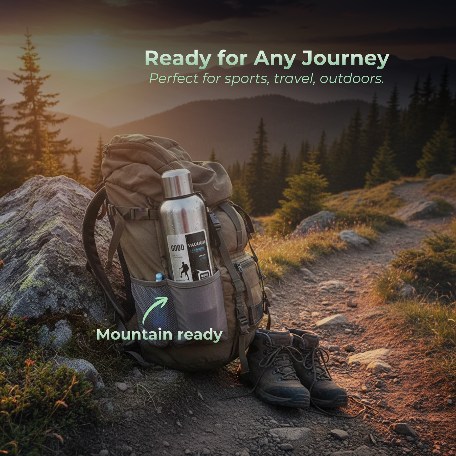 StainlessPro™ Large-Capacity Insulated Outdoor Bottle