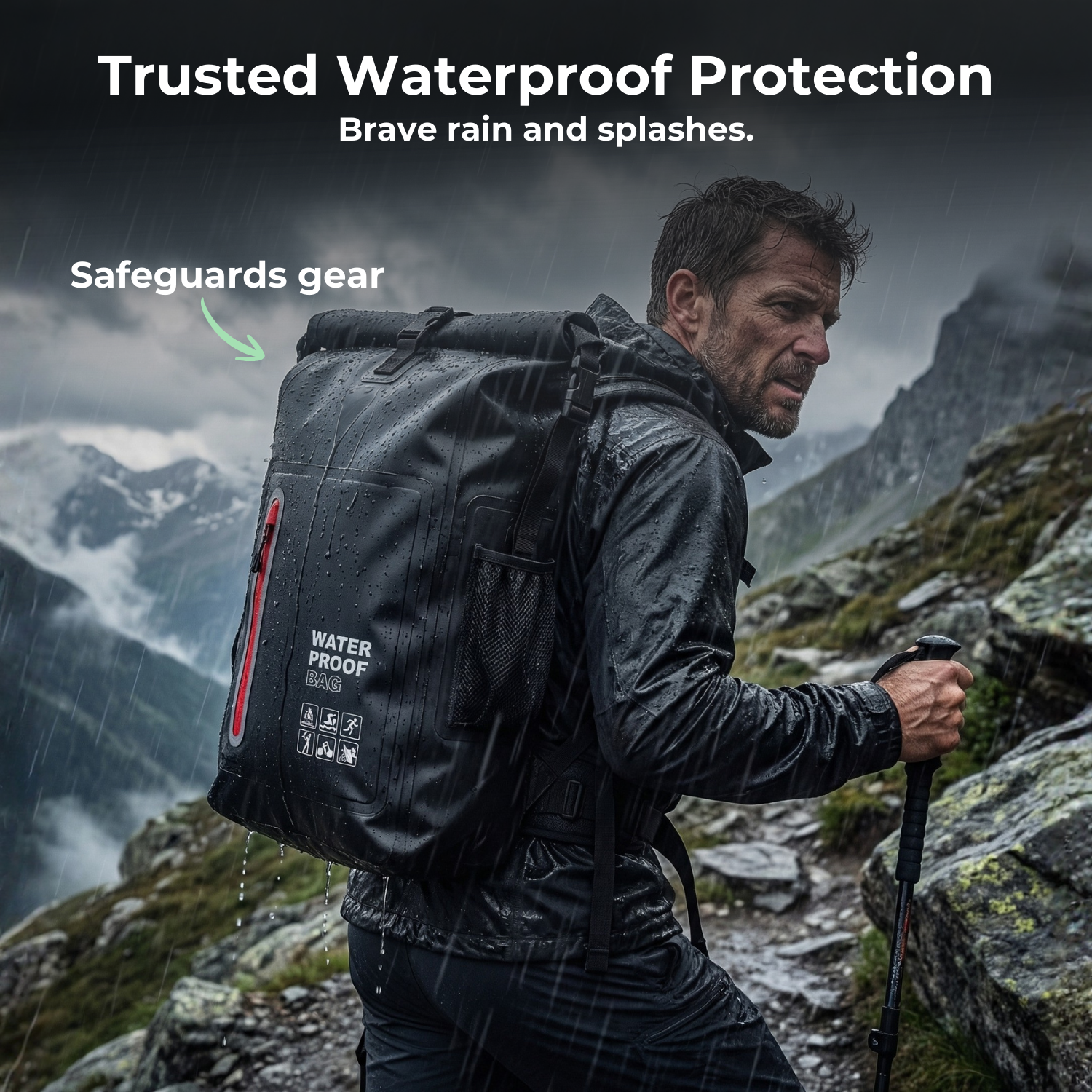 AquaVoyager™ 25L Waterproof Outdoor Dry Bag Backpack