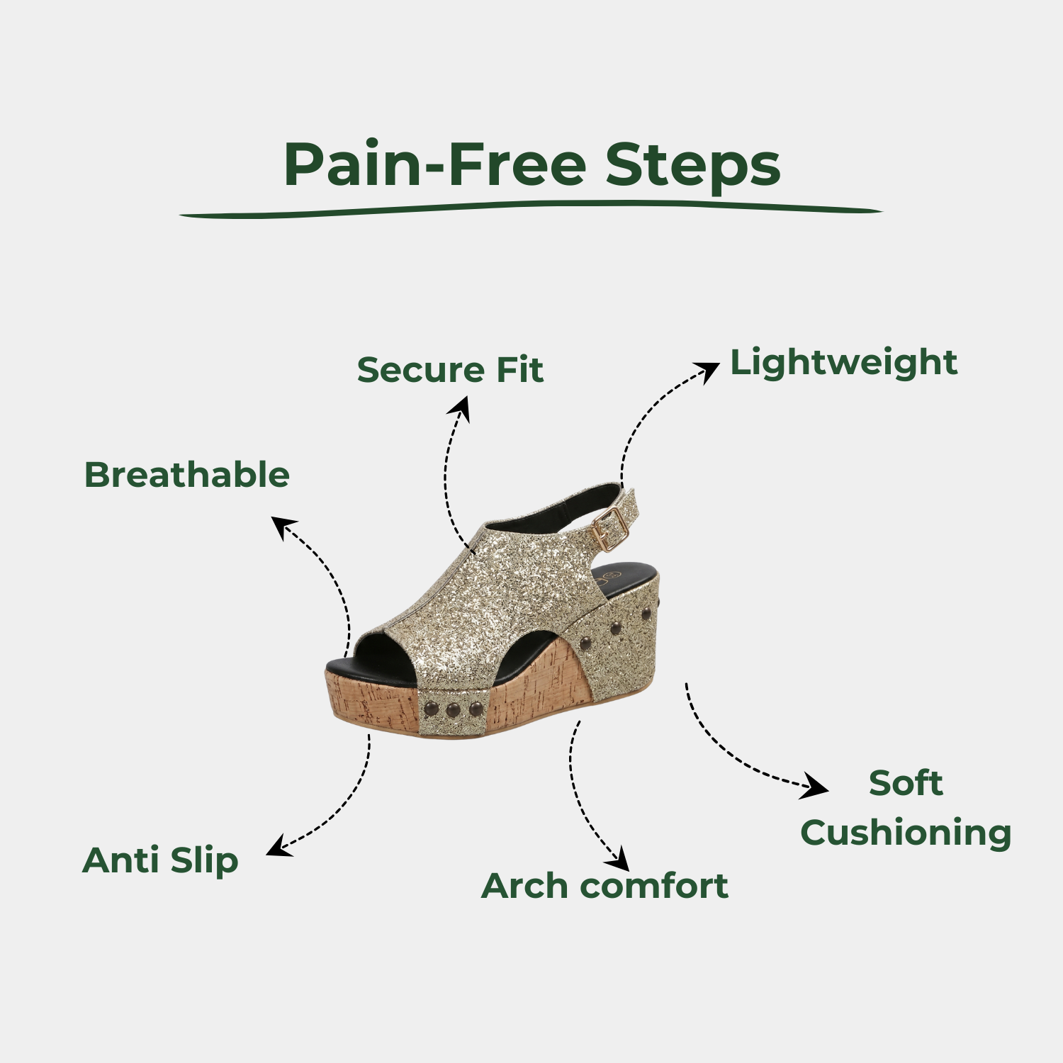 ComfyStride™ Orthopedic Comfort Sandals
