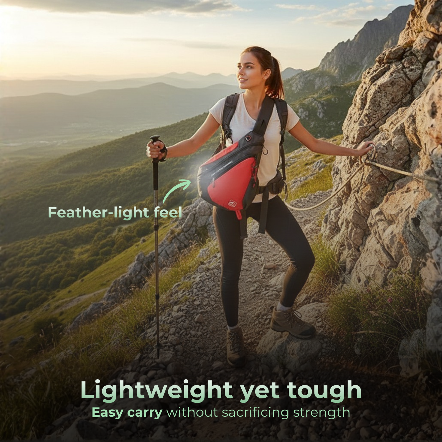 PeakMaster™ Unisex Hiking Crossbody Bag