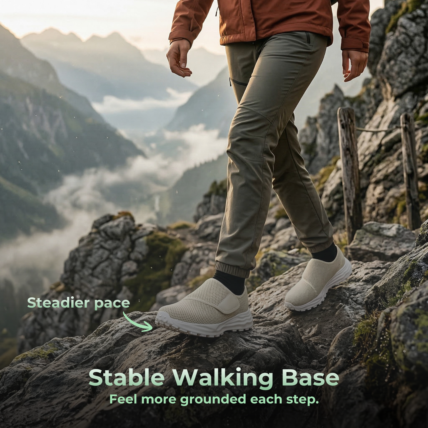 FlexiStep™ Breathable Orthopedic Slip-On Shoes