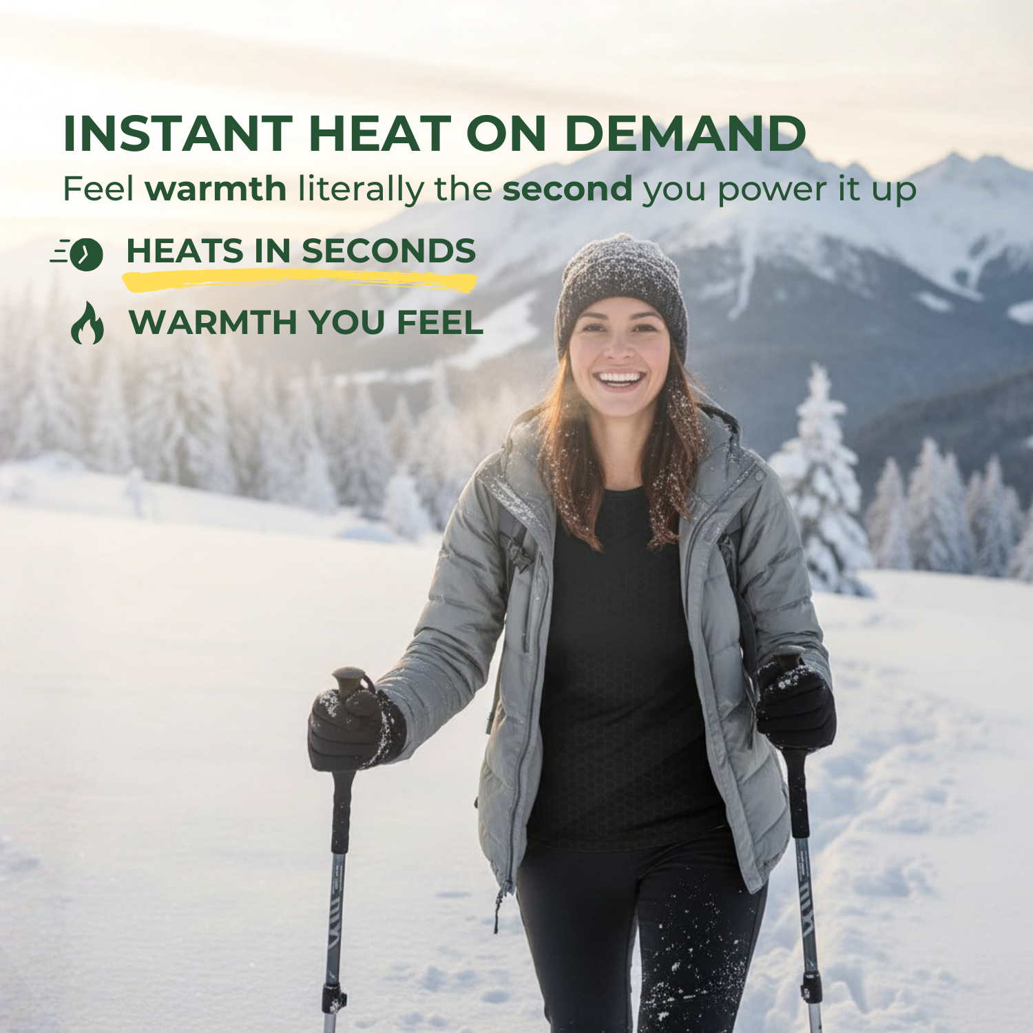 VulcanHeat™ Frauen beheiztes Basisschicht-Shirt