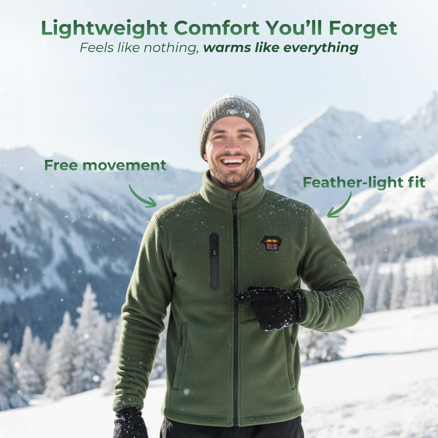 TrailMaster™ Men’s Heated Waterproof Hiking Jacket