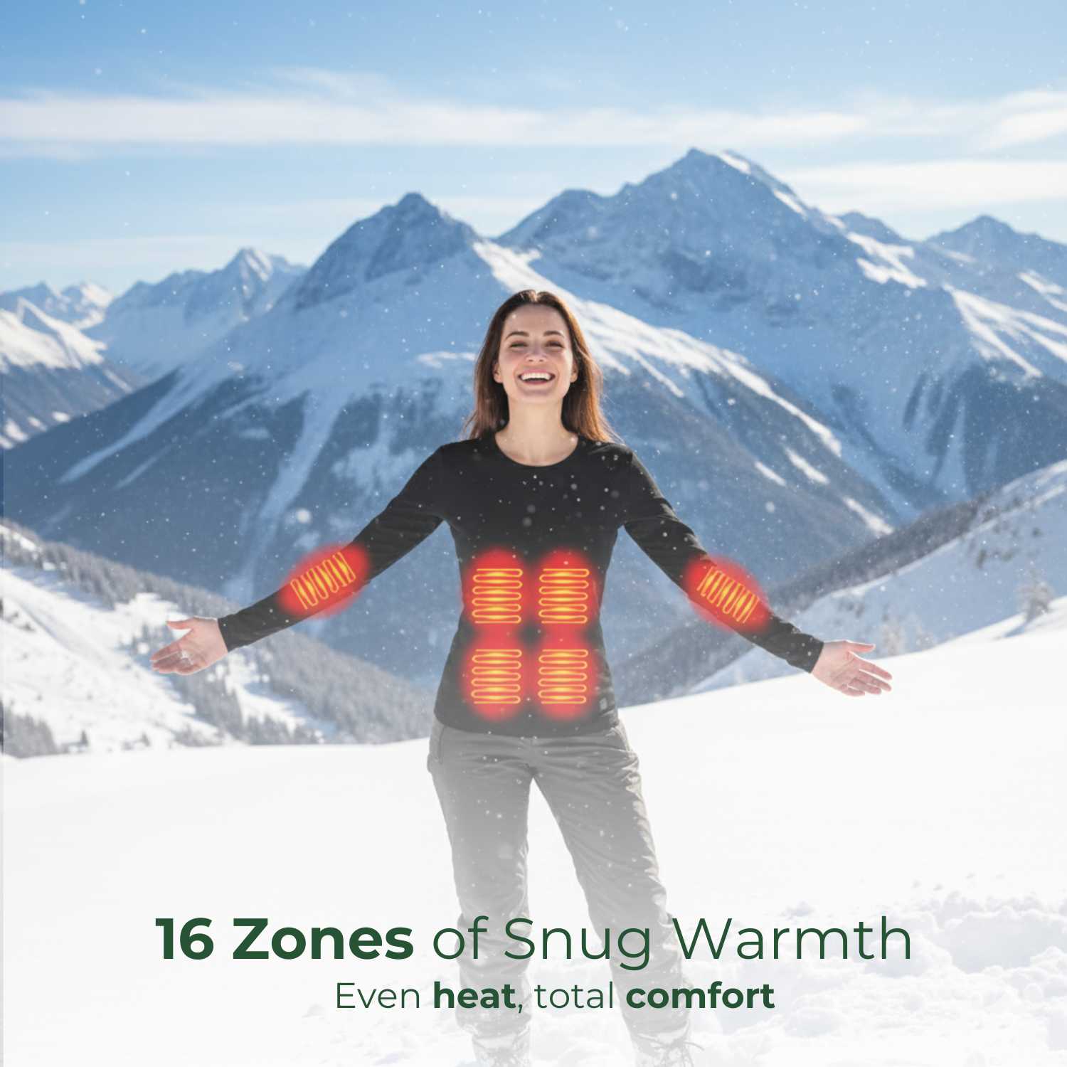 WarmCore™ Women’s Heated Thermal Winter Shirt