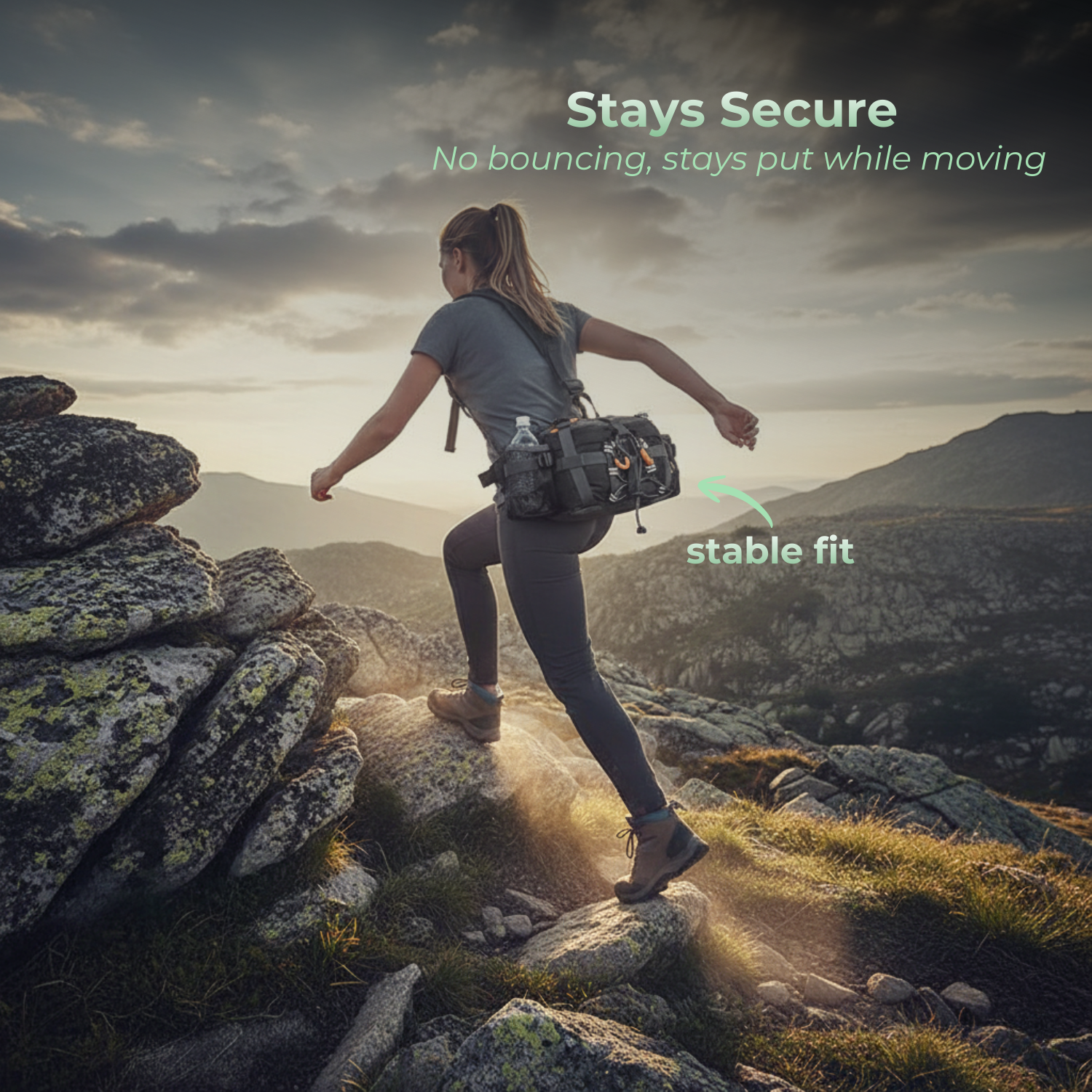 PeakQuest™ Unisex Outdoor Waist Bag