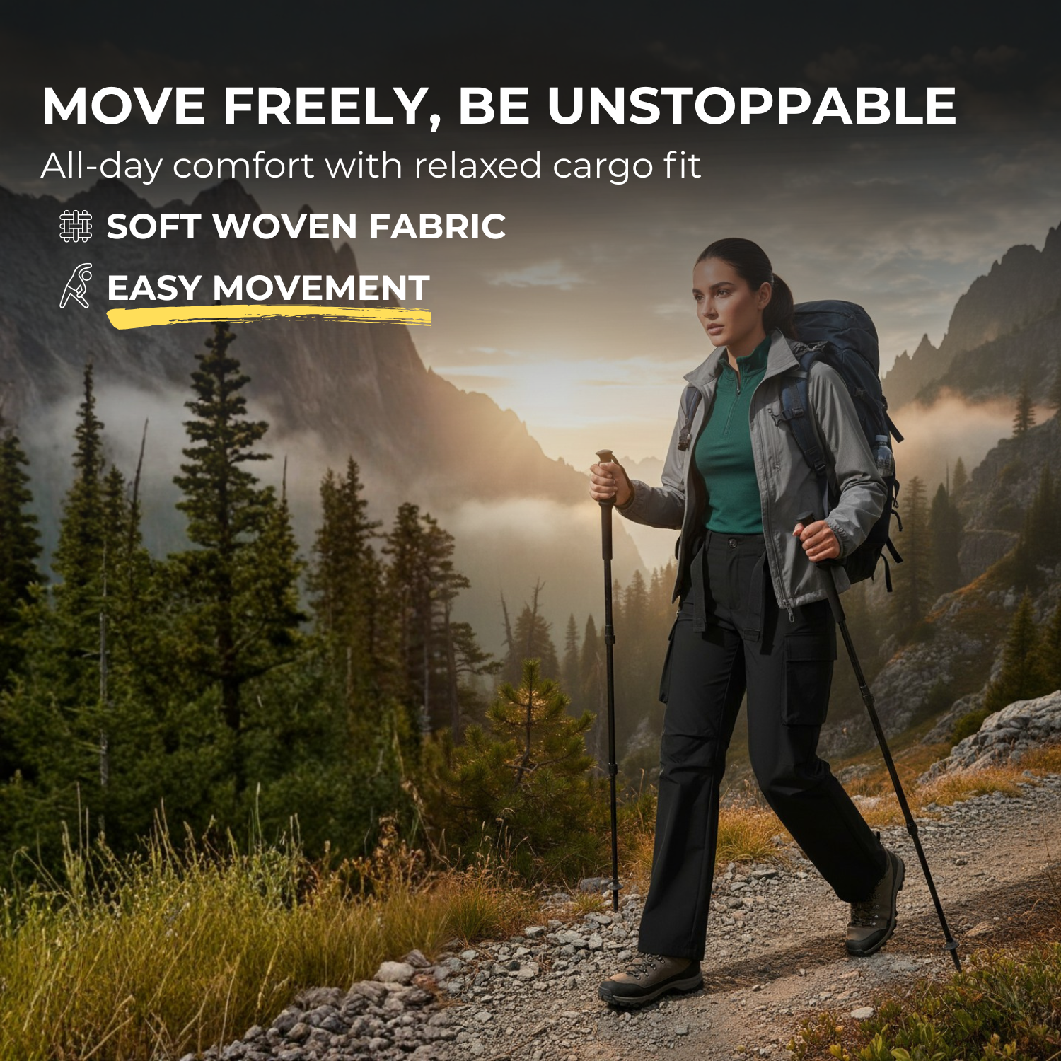 UrbanEdge™ Cargo Utility-Hose für Frauen