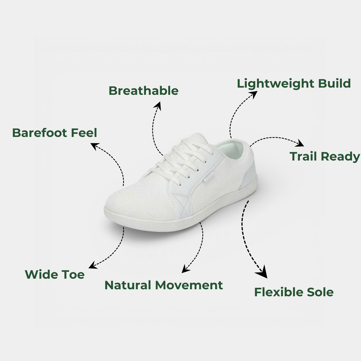 TerraBare™ Men’s Wide-Toe Orthopedic Walking Shoes