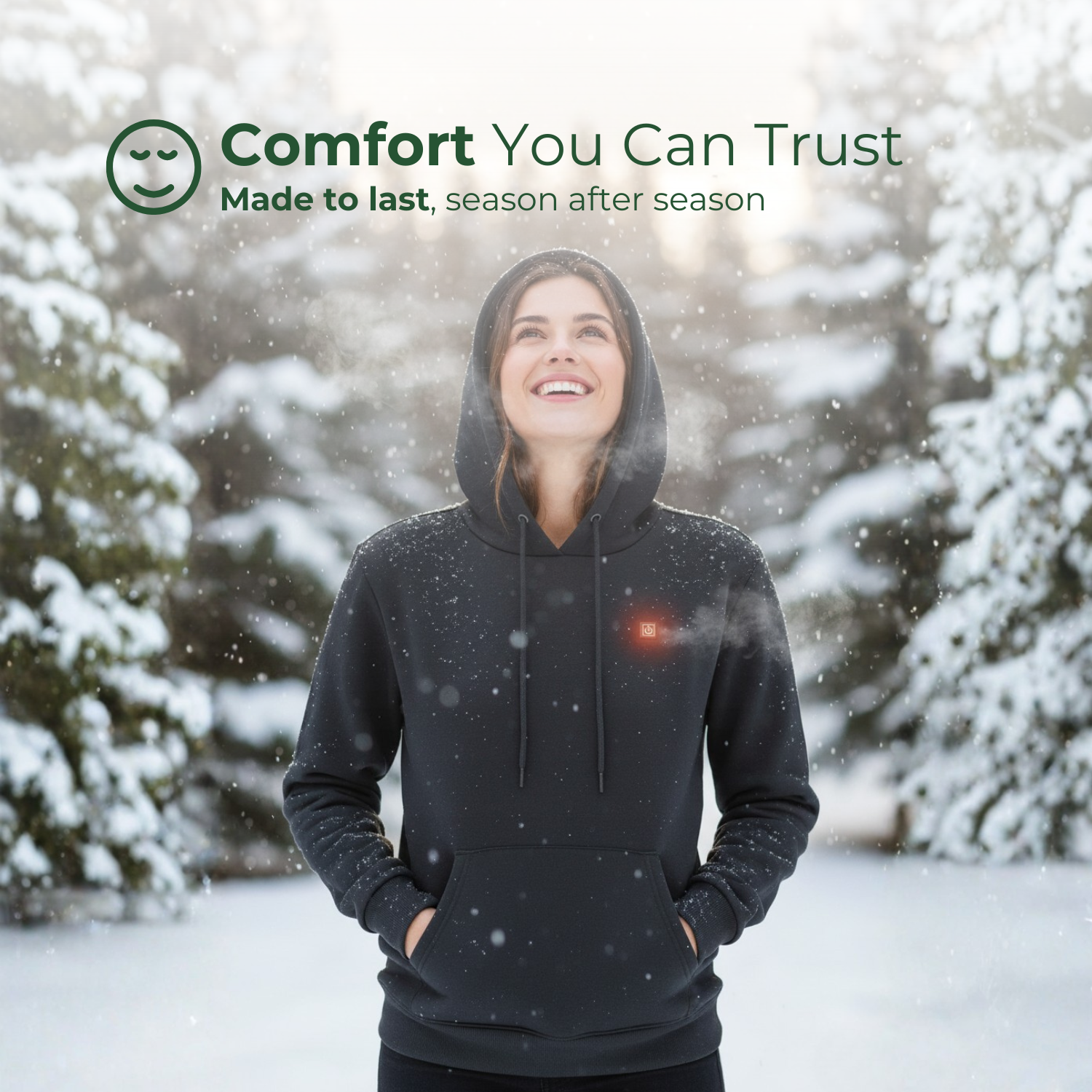 HeatFusion™ Unisex beheizter Winter-Hoodie