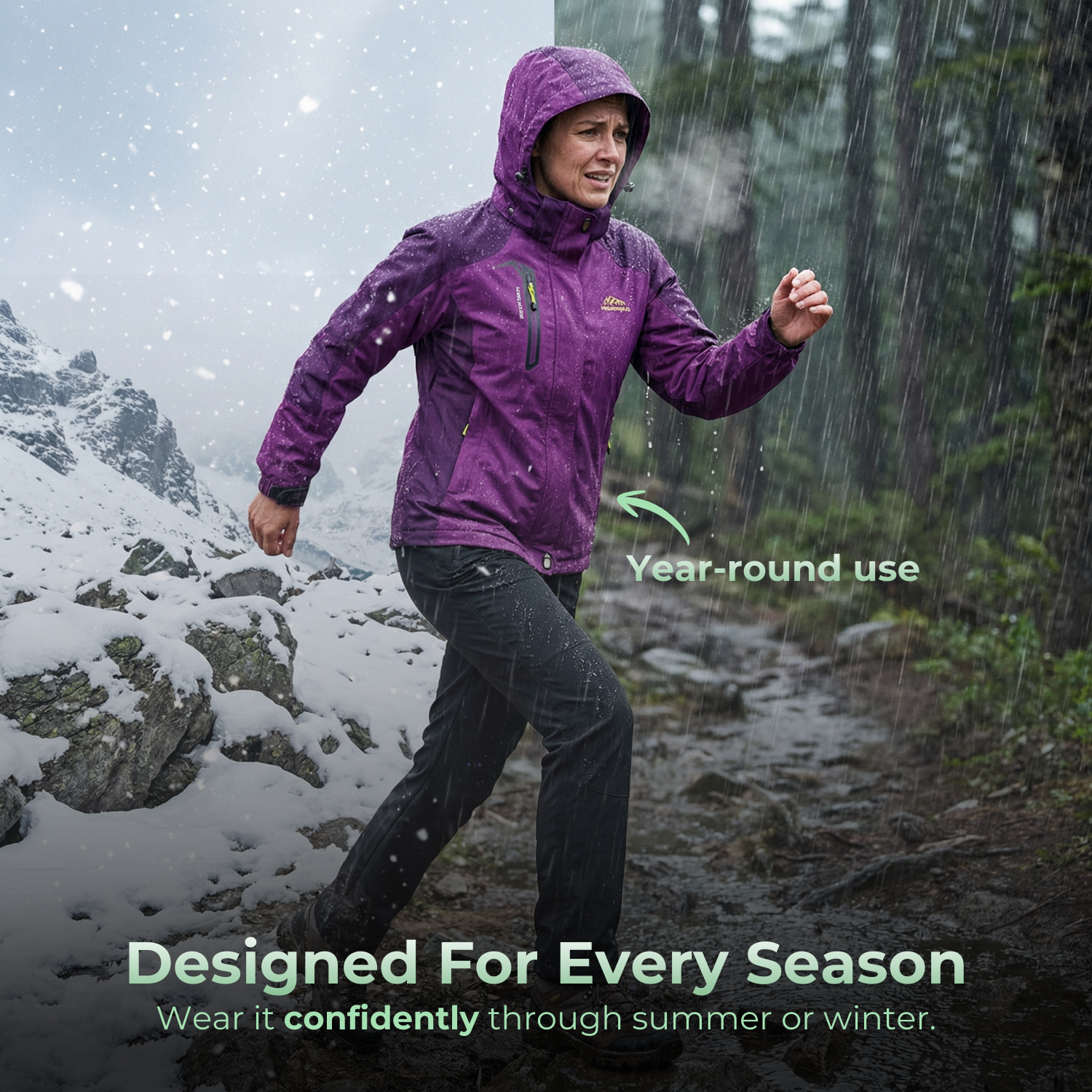 TrekArmor™ All-Season Hiking Set for Women