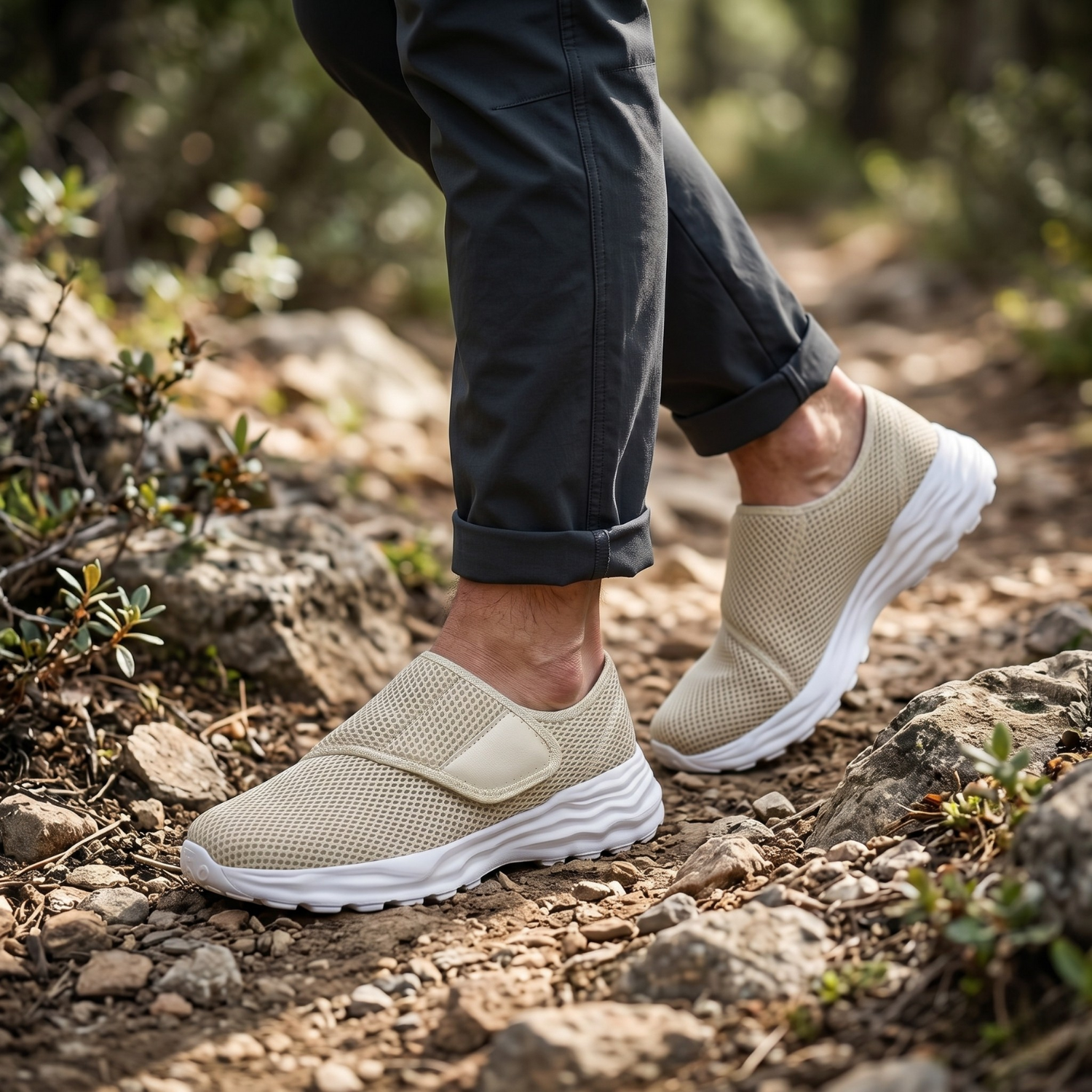 FlexiStep™ Atmungsaktive orthopädische Gleitschuhe