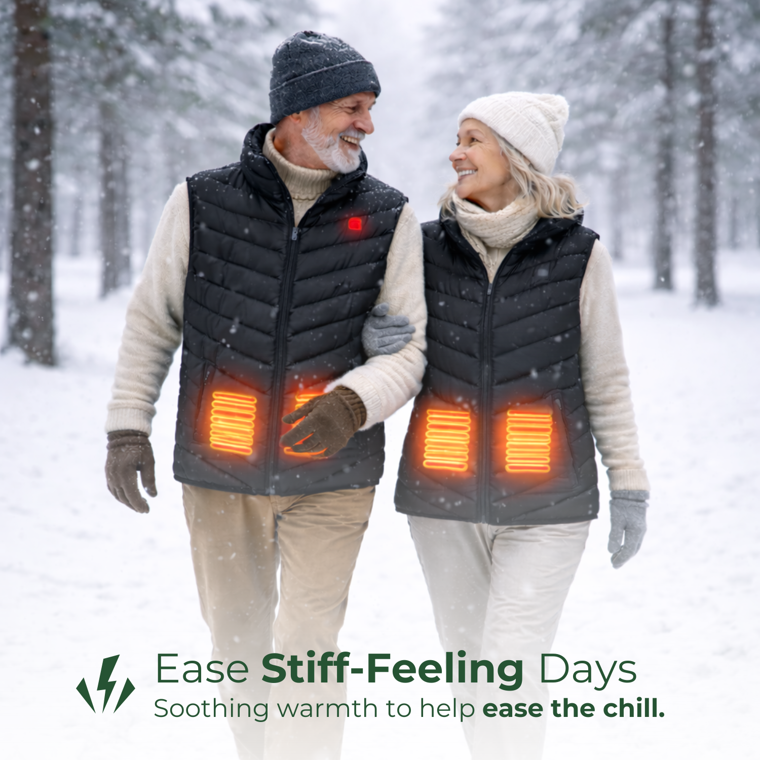ThermaVest™ Wärmeweste - Leichte elektrische Wärmeweste für Männer und Frauen
