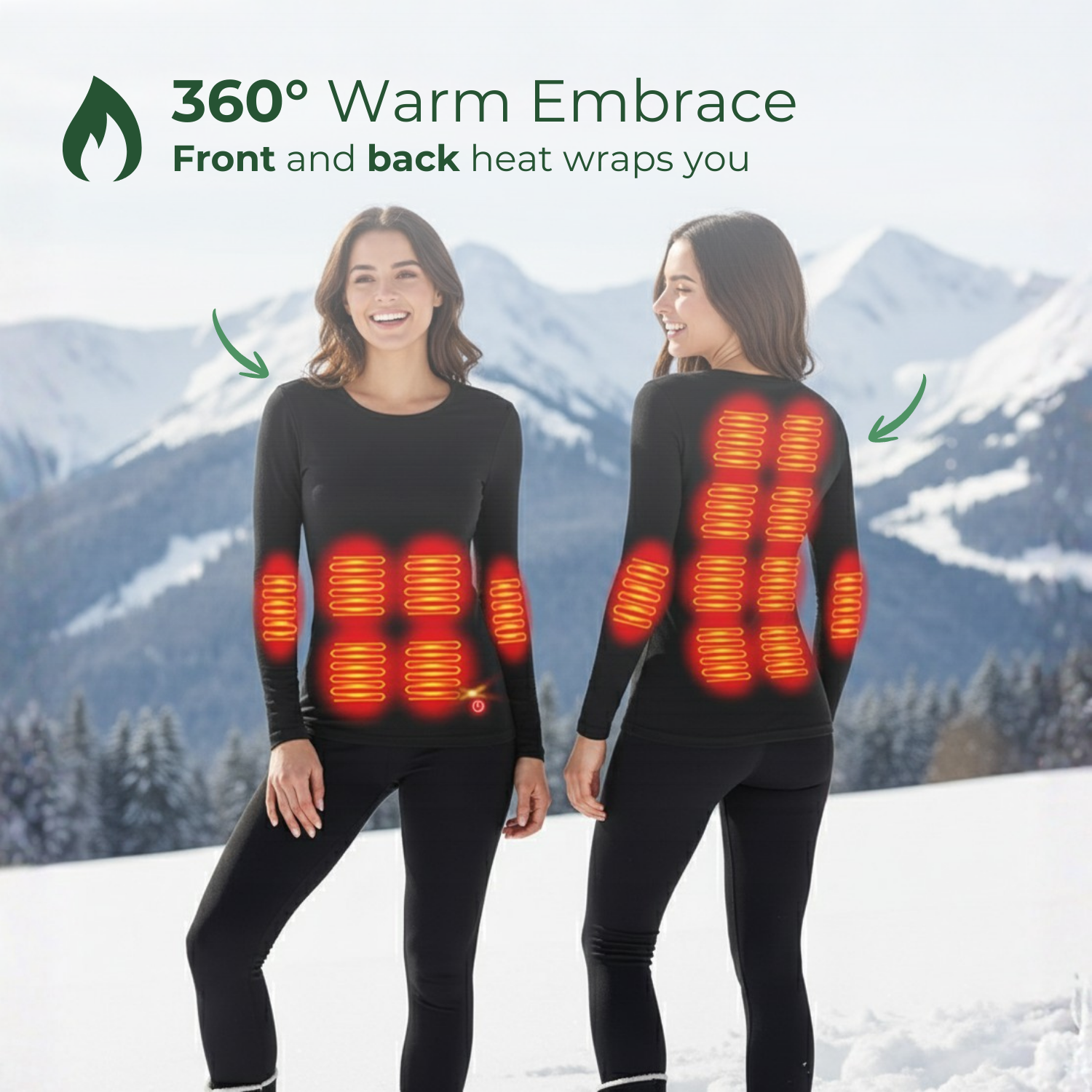 WarmCore™ Women’s Heated Thermal Winter Shirt