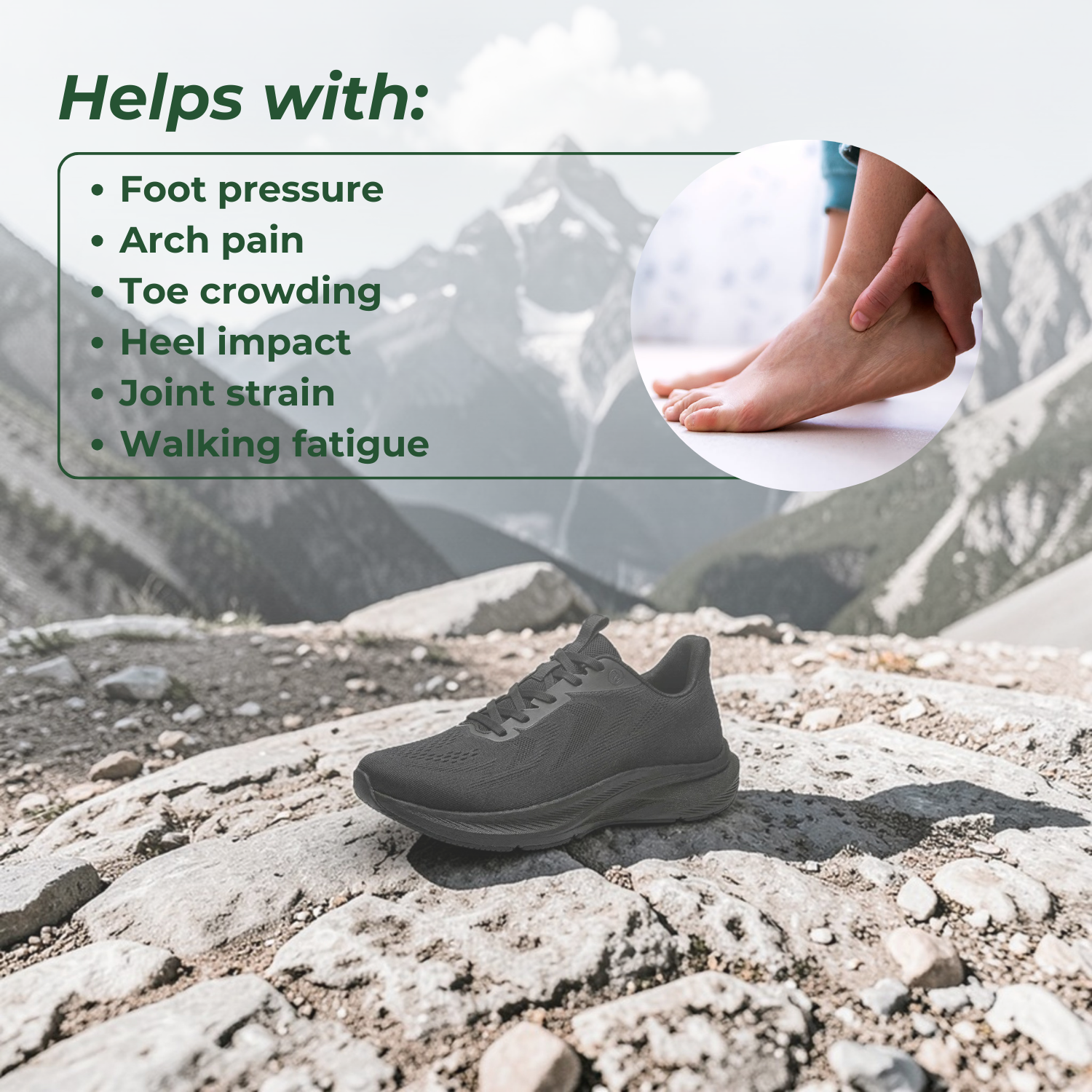 ErgoFit™ Men’s Orthopedic Wide-Toe Comfort Shoes