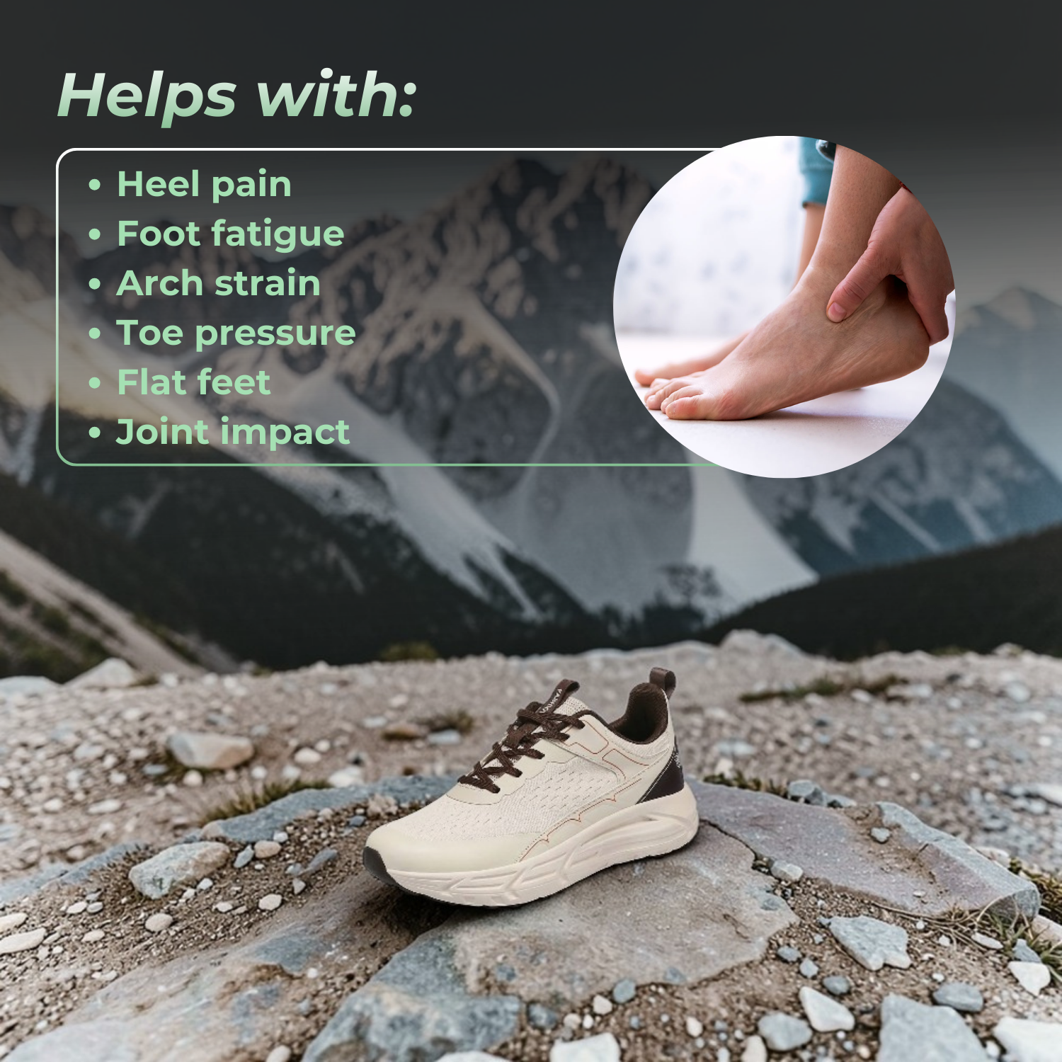 StrideEase™ Men’s Wide-Toe Orthopedic Walking Shoes