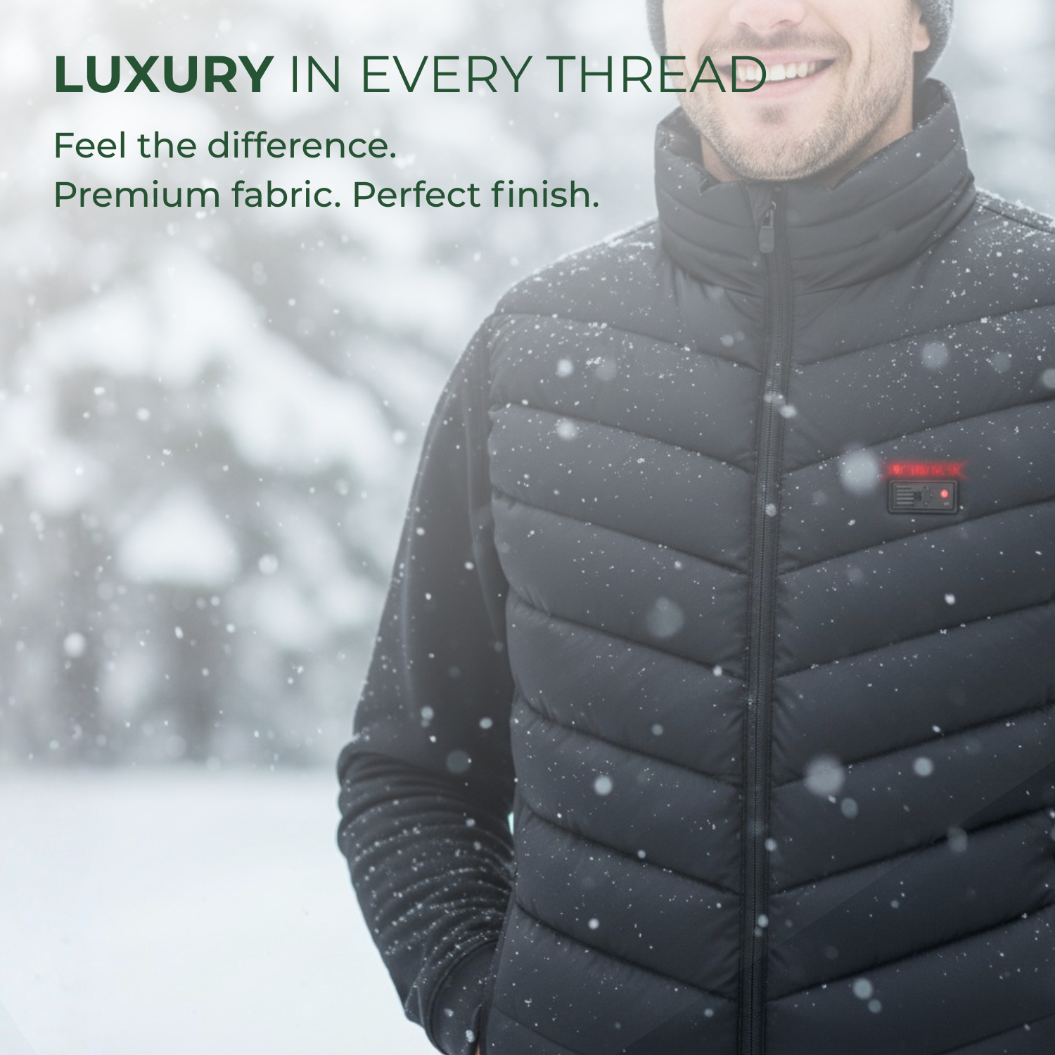 BlazeLayer™ Beheizte Winterweste für Männer