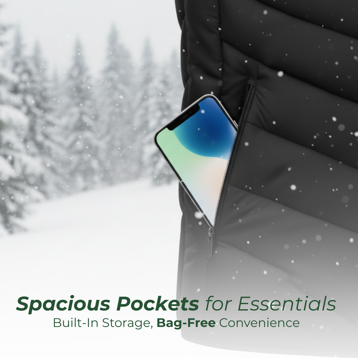 BlazeLayer™ Beheizte Winterweste für Männer