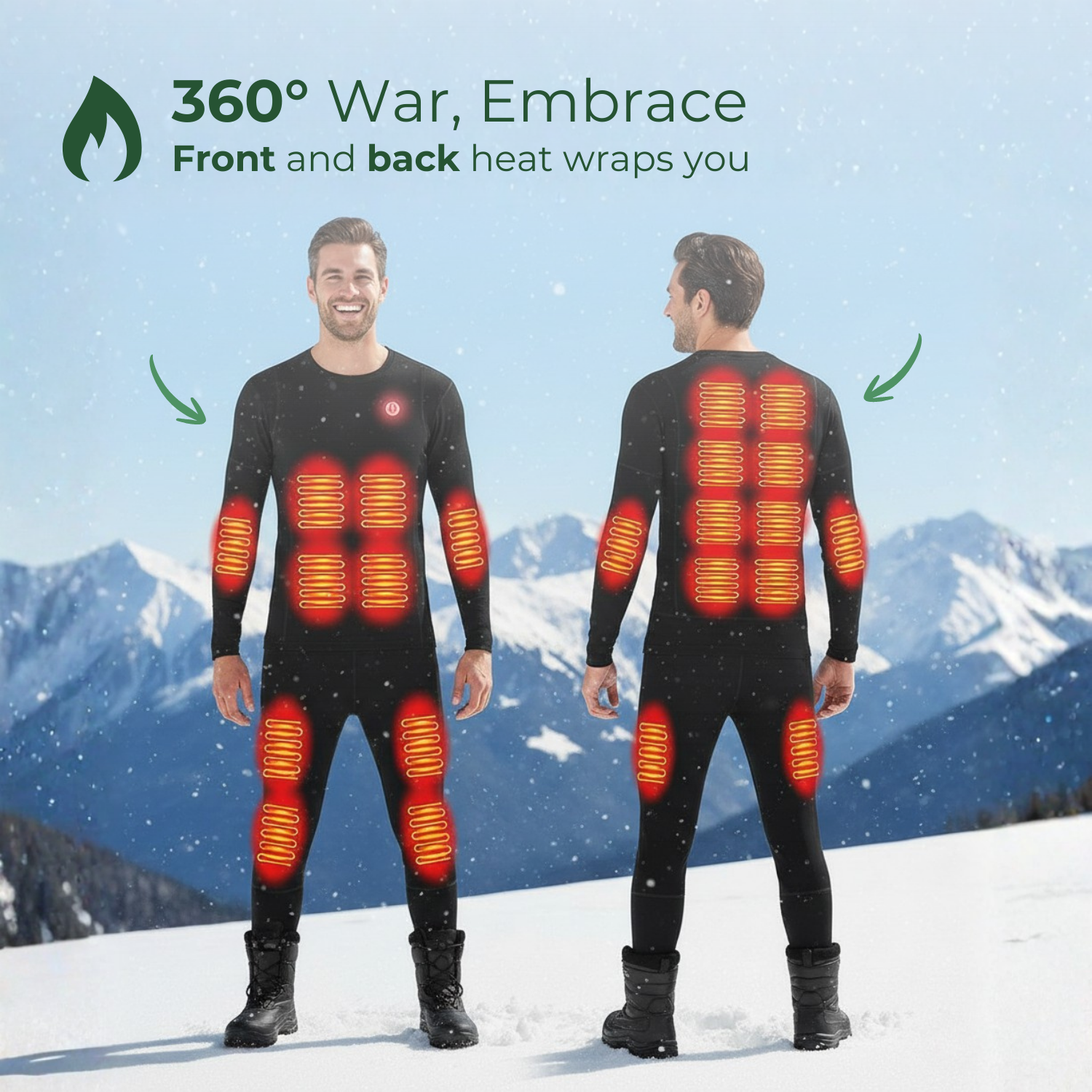 ThermoCore™ Herren-Wärmeunterwäsche-Set