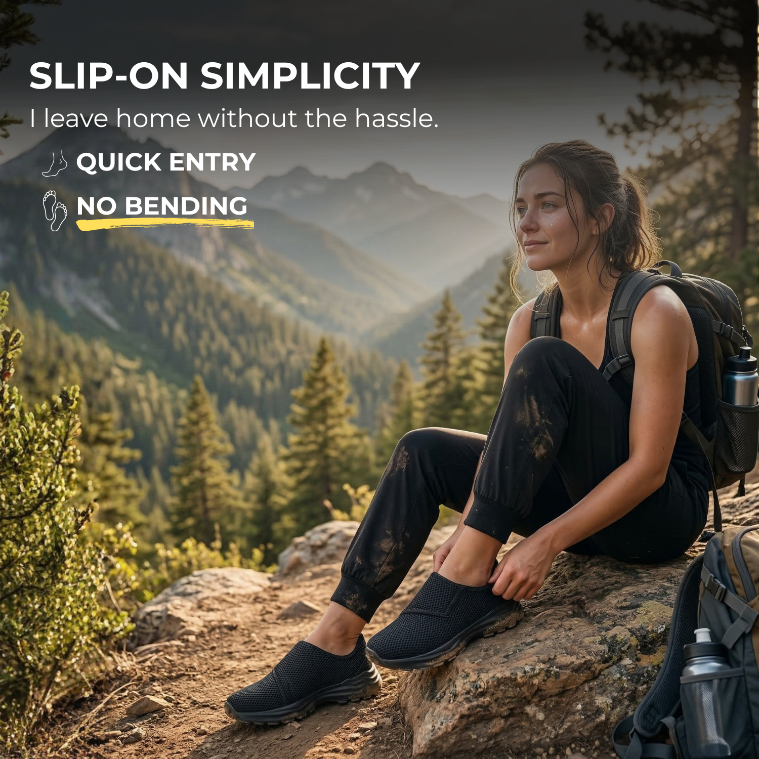 FlexiStep™ Breathable Orthopedic Slip-On Shoes