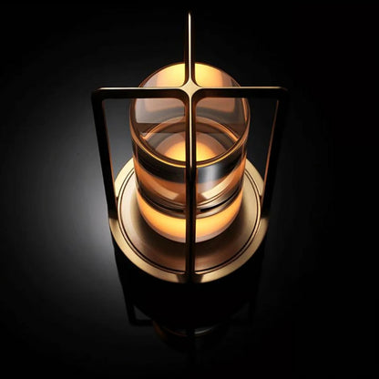 Portable Rechargeable Glass Table Lamp