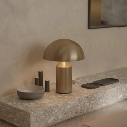 Golden Table Lamp