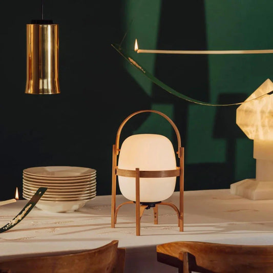 Wooden Table Lamp