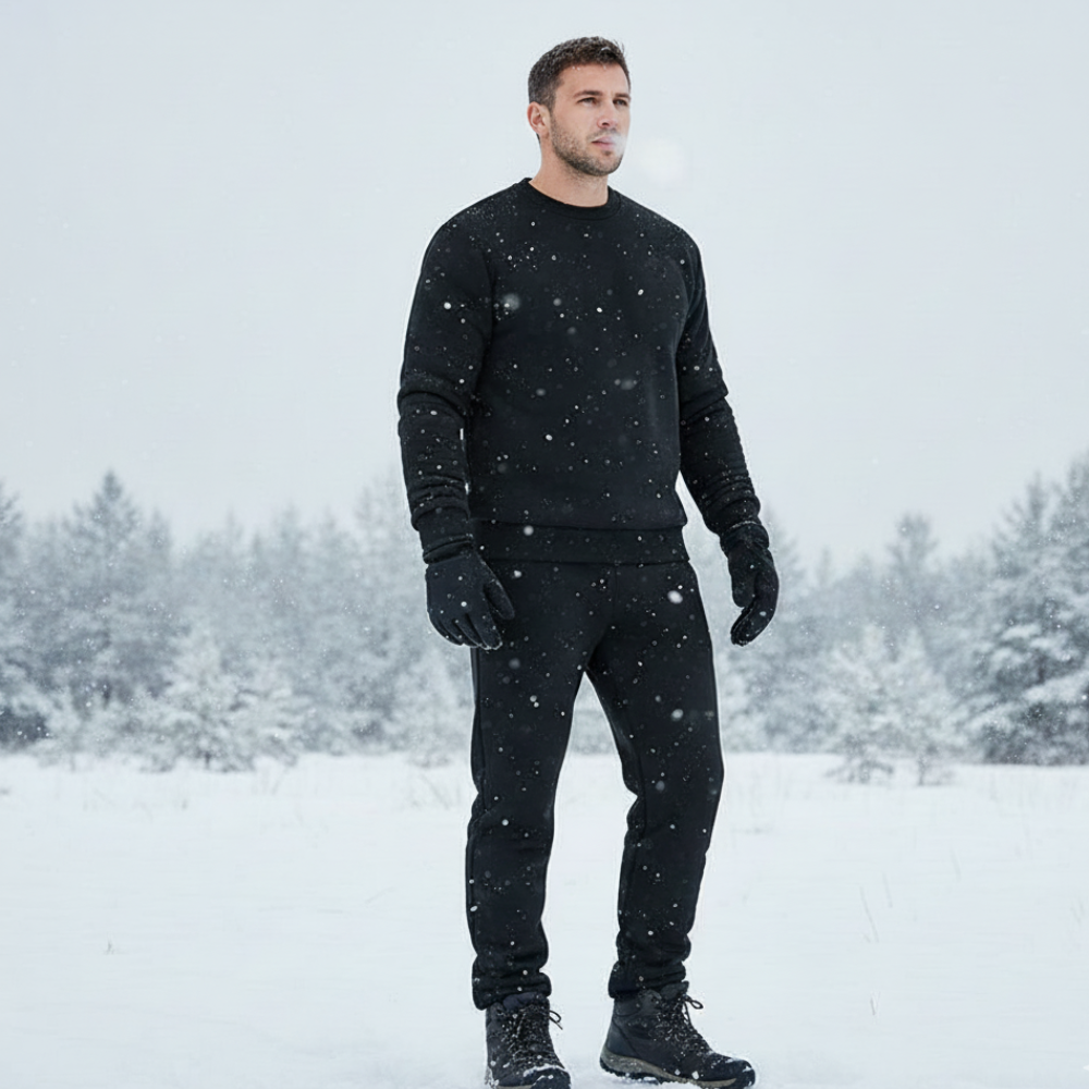 CoreDrift™ Pullover heren met fleecevoering