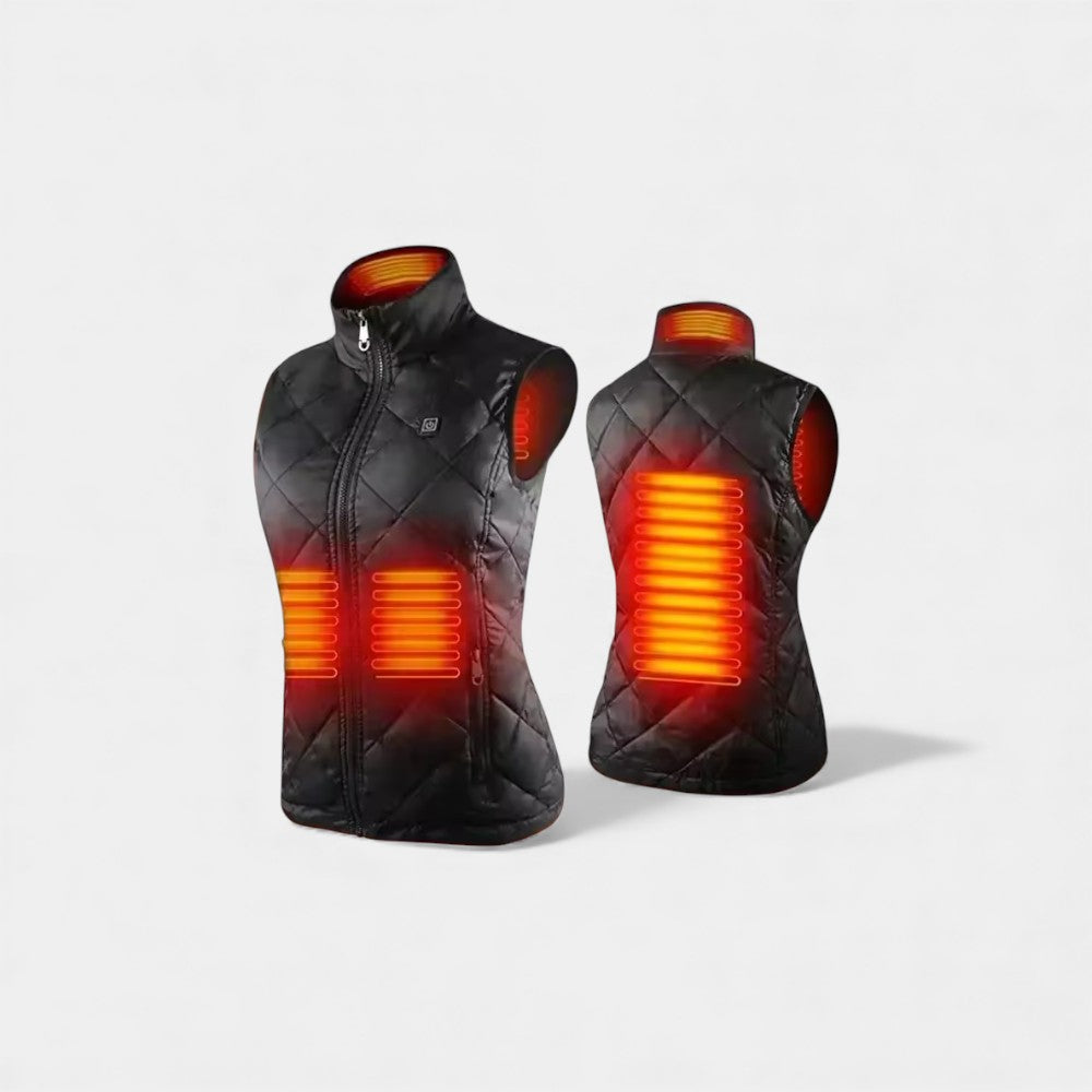 ThermoShield™ Beheizte wasserabweisende Winterweste für Frauen