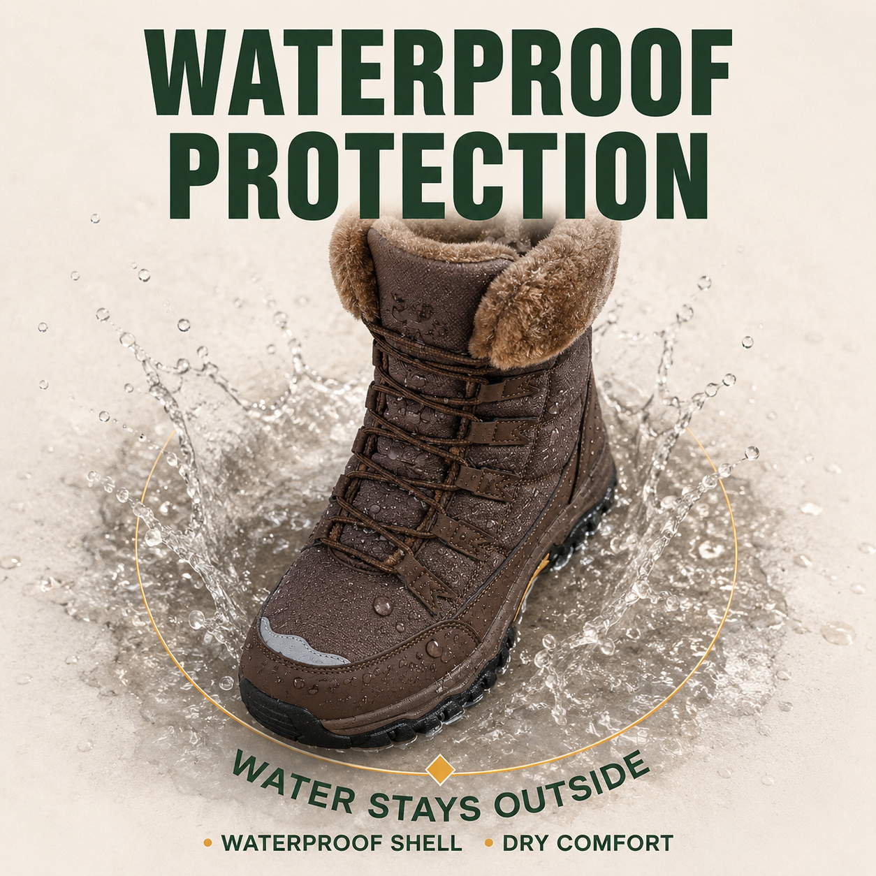ArcticStride™ Wasserdichte Schneestiefel