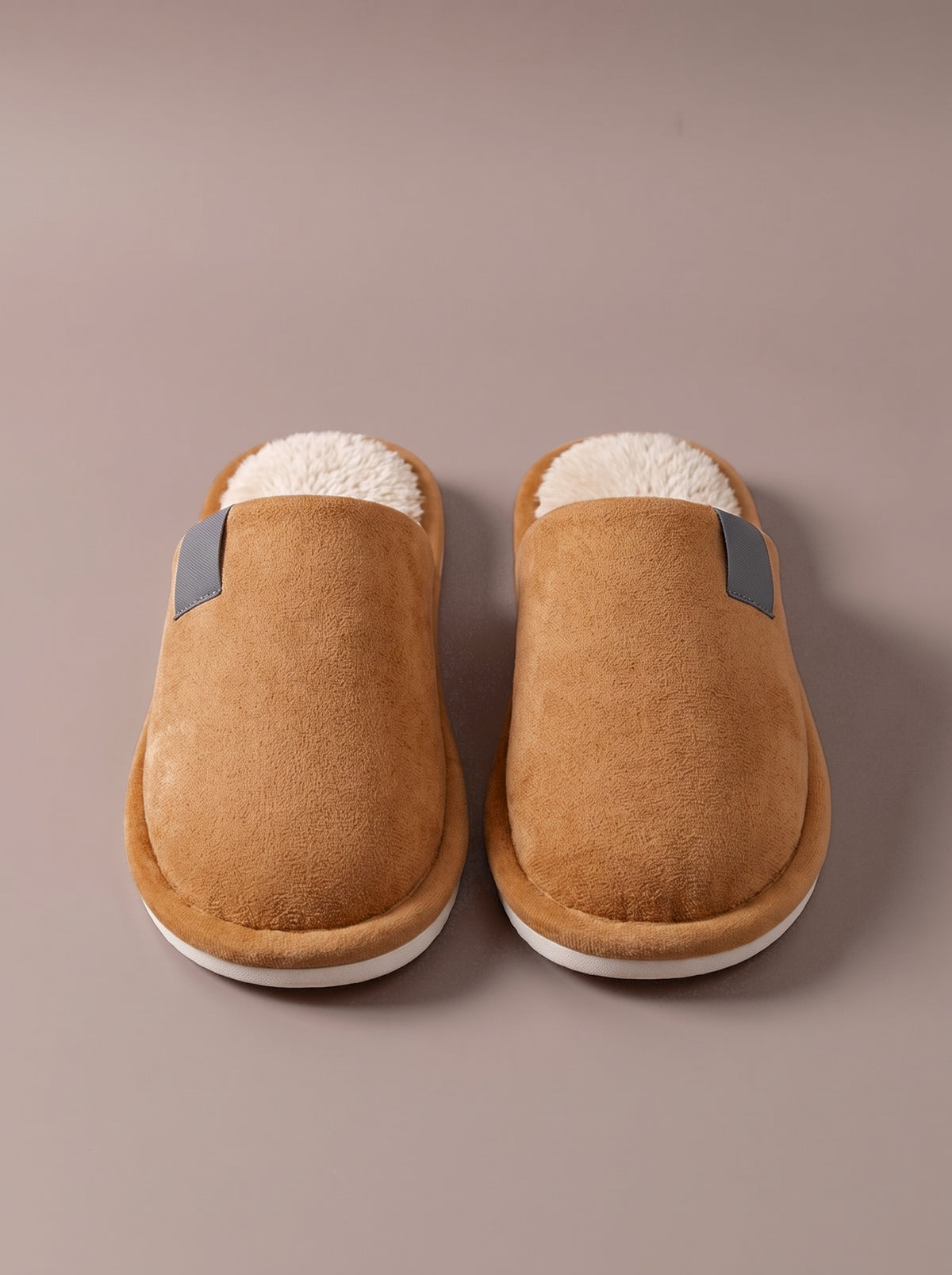 Women's After Hike Slipper in tan, front view