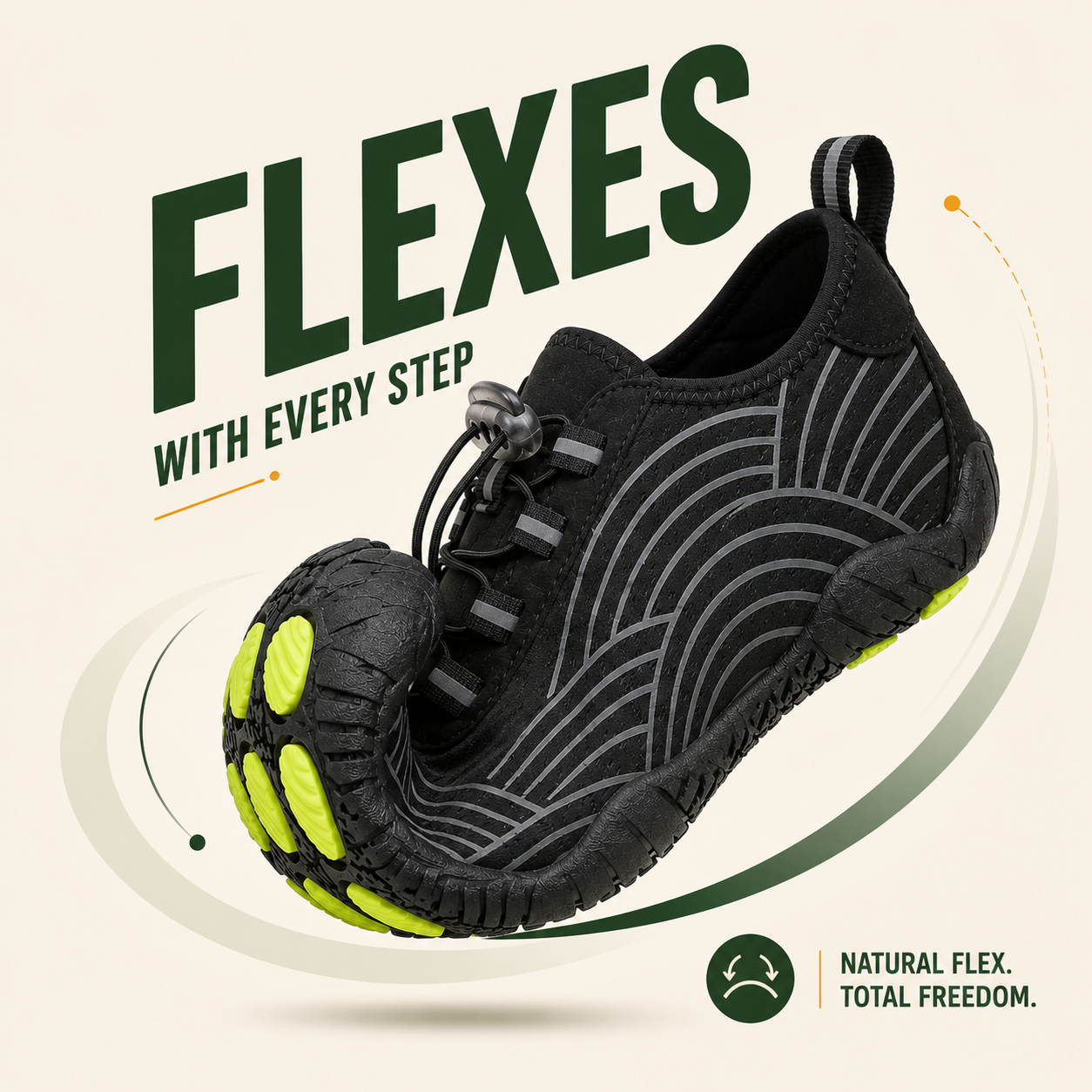 Bareflow - Healthy, Pain-Free Barefoot Shoes for Light Trails & Daily Freedom (Unisex)